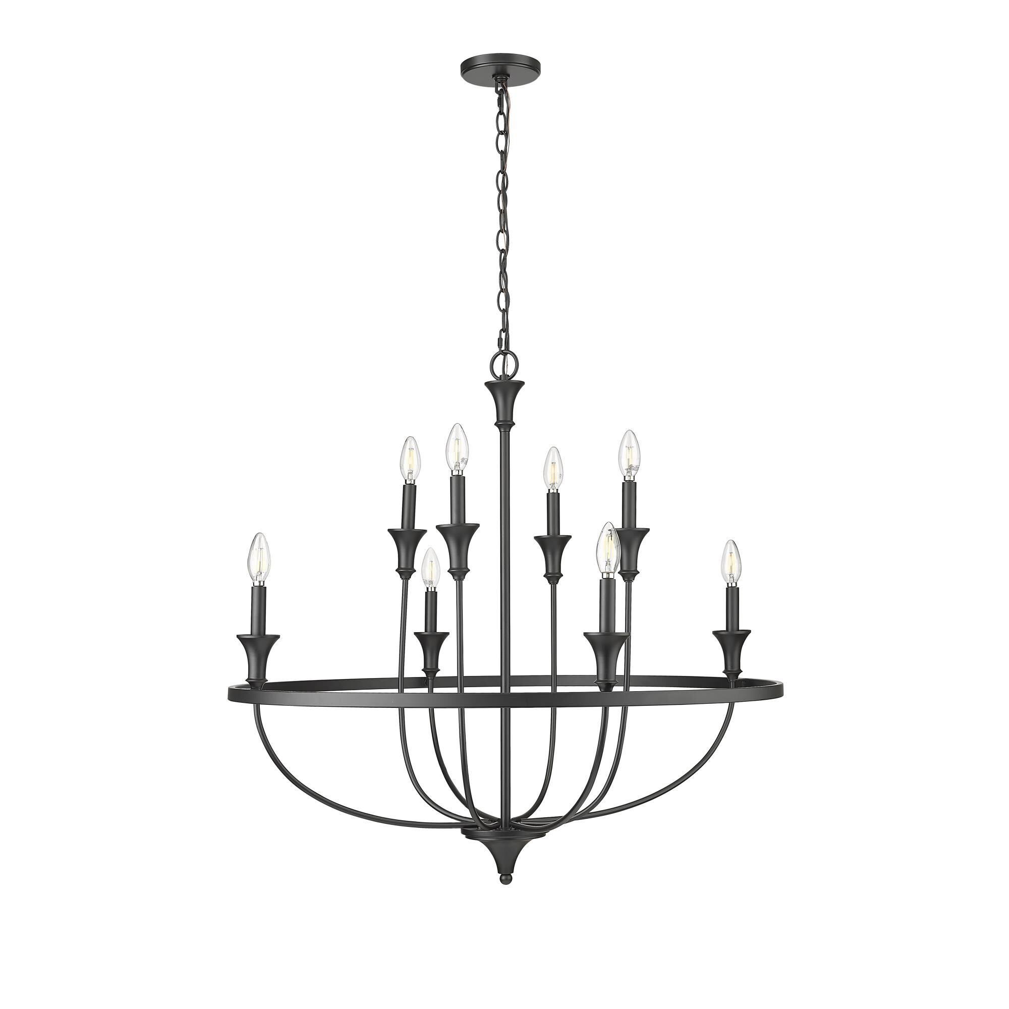 Emery 34 Inch Chandelier By Millennium Lighting