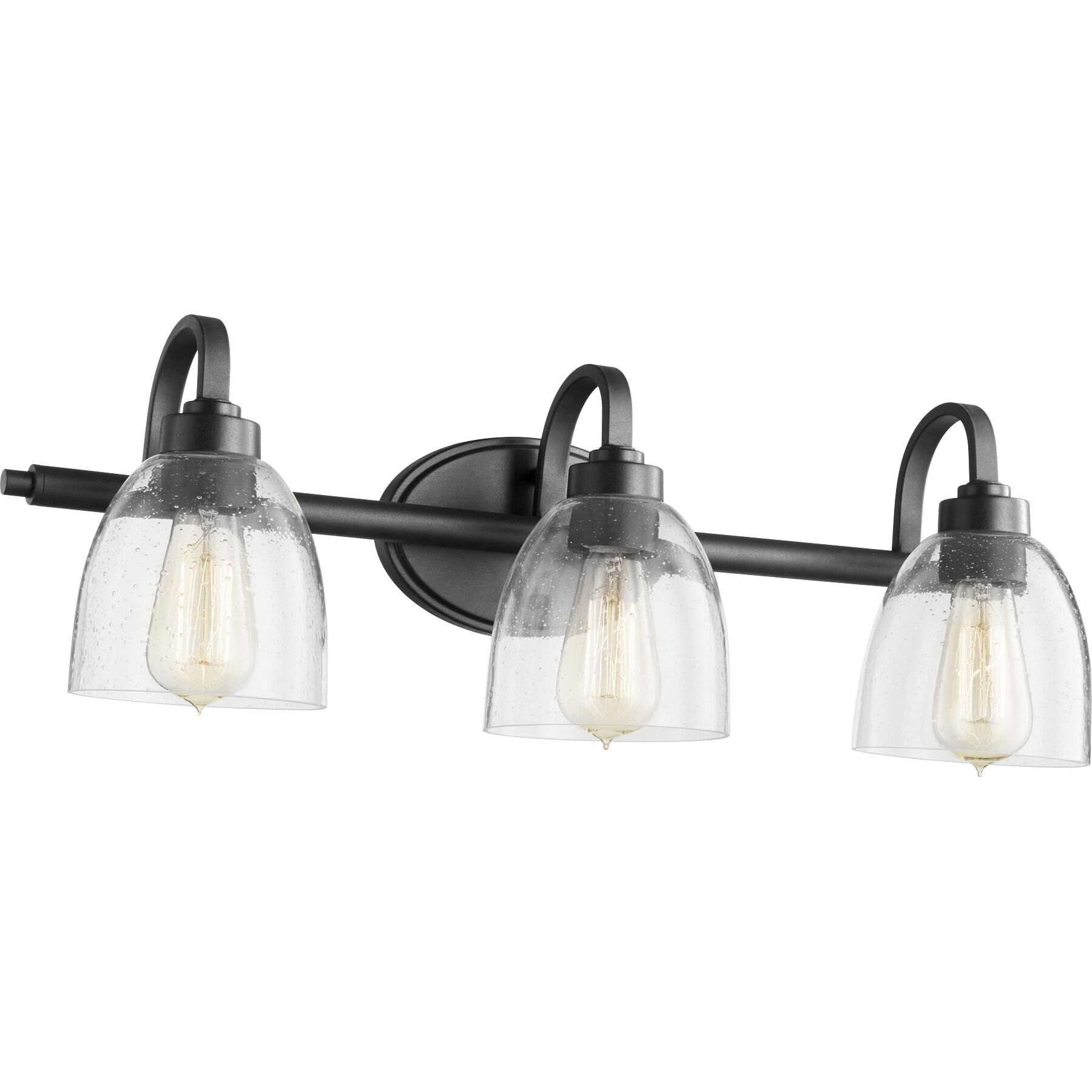 Shown in Noir With Clear finish and Clear shade