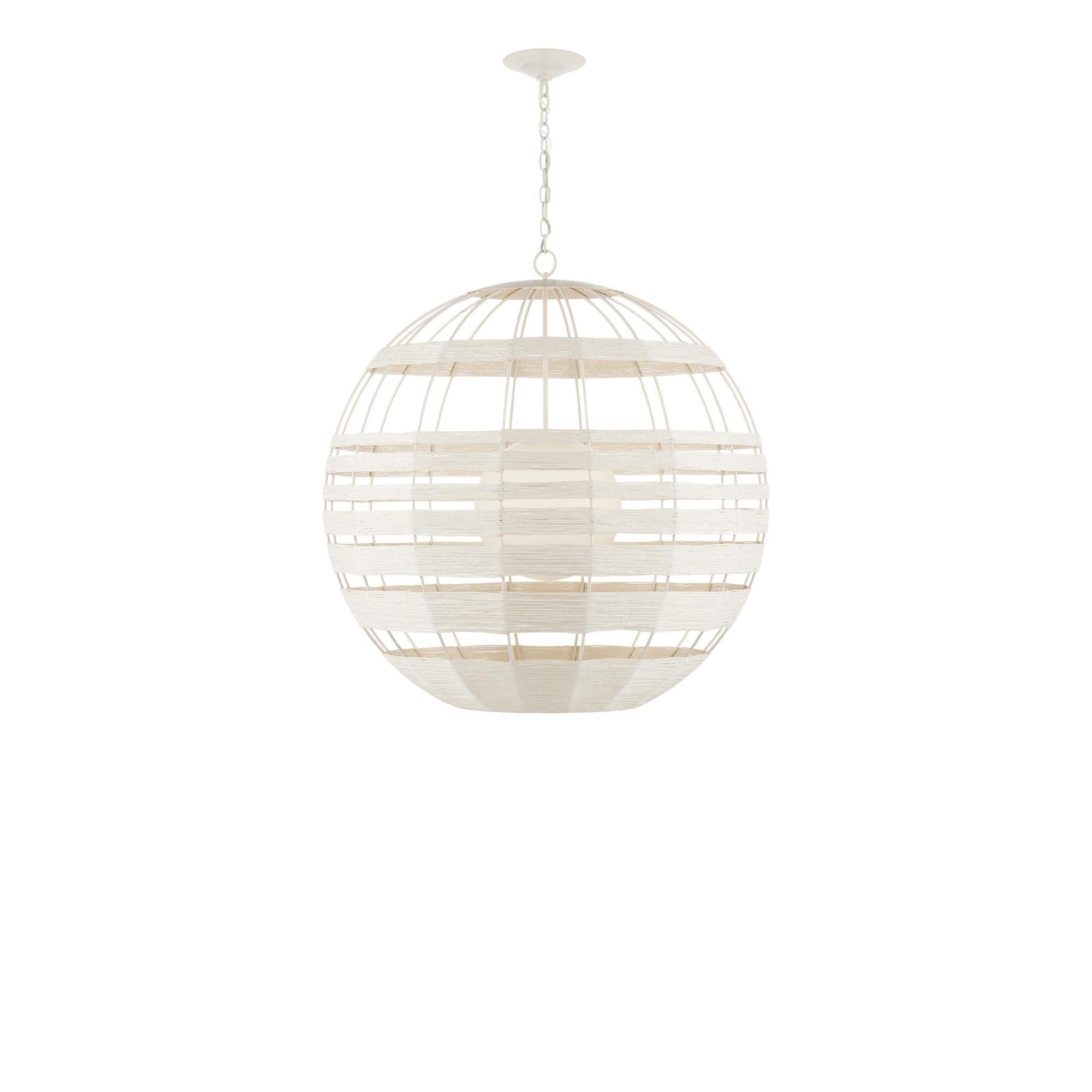 Currey and Company Lapsley 34 Inch Chandelier