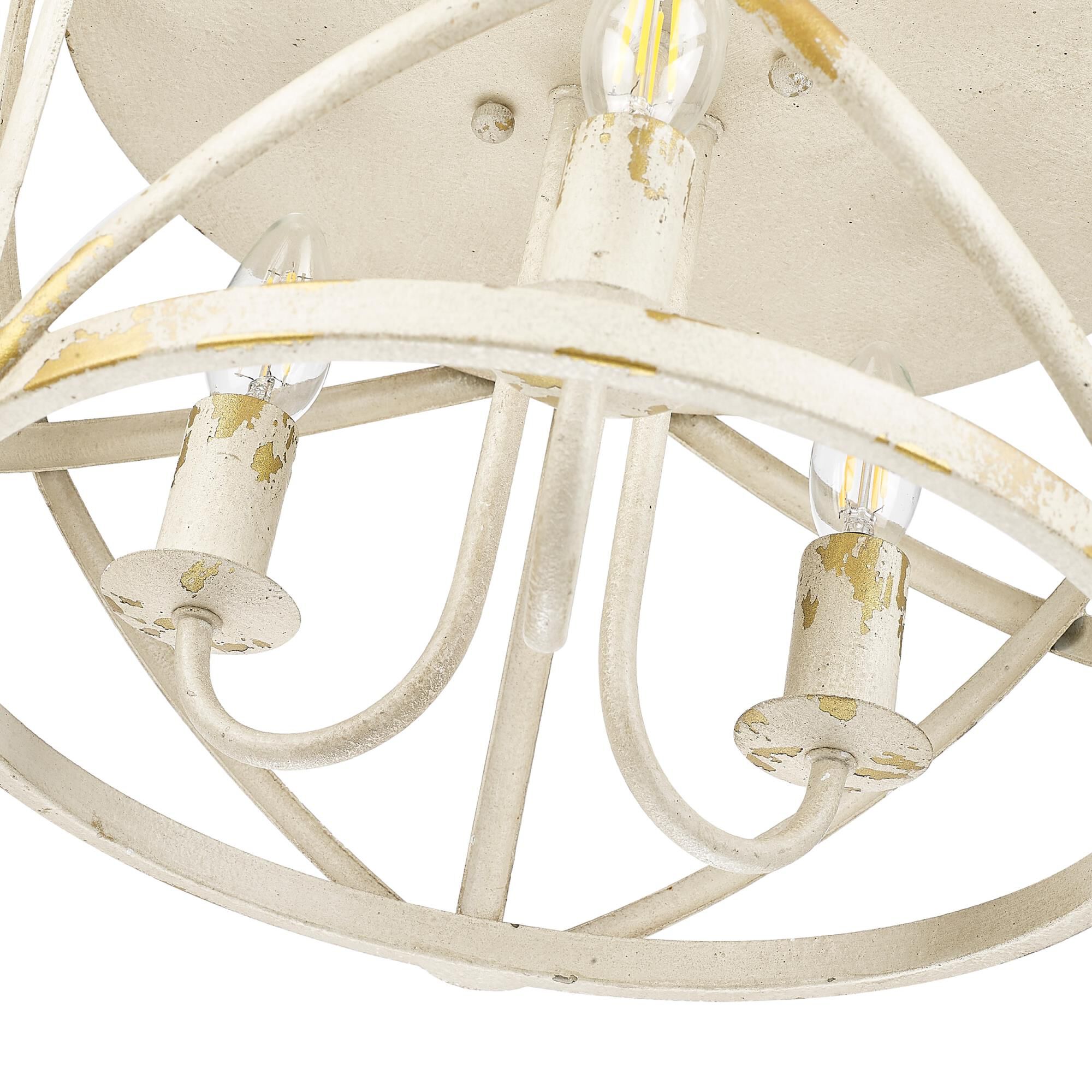 Shown in Antique Ivory finish