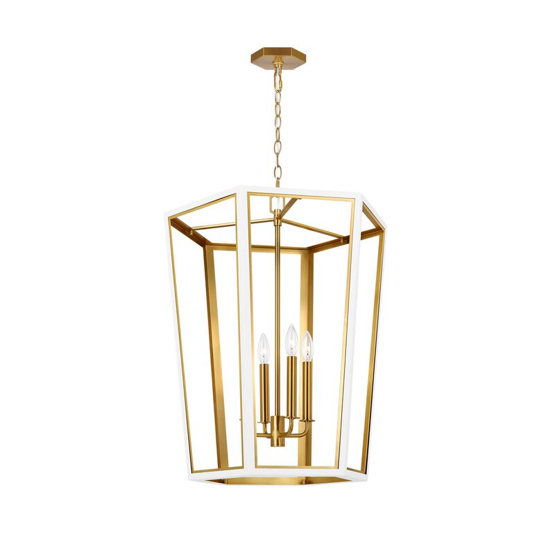 Alexa Hampton Curt 21 Inch 4 Light Mini Chandelier by Visual Comfort Studio Collection