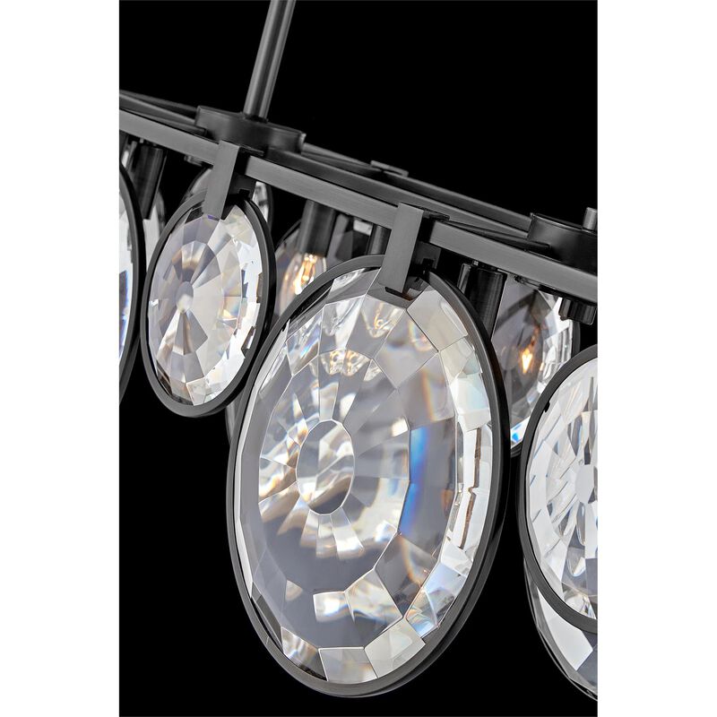 Nala 49 Inch 8 Light LED Linear Suspension Light by Fredrick Ramond