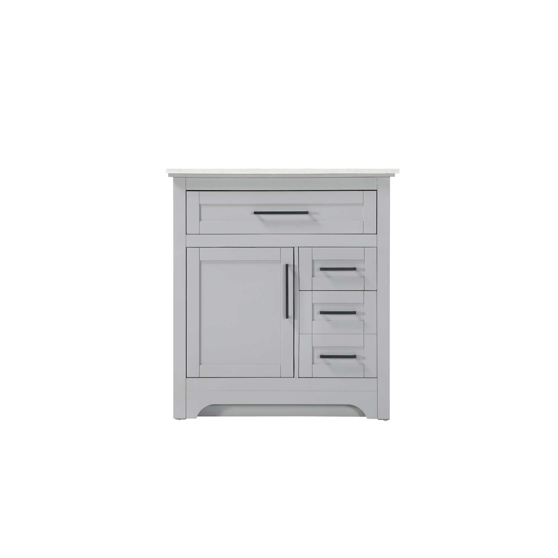 Shown in Grey finish