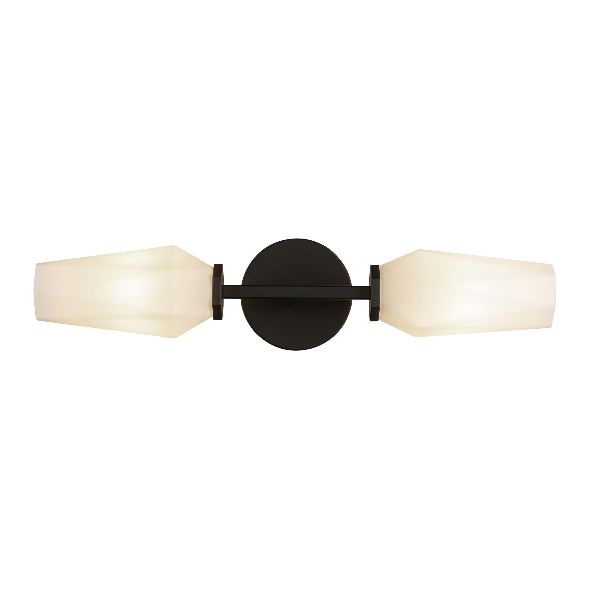 Shown in Brushed Gold/Opal Glass|matte Black/Opal Glass finish and Opal glass and Opal Glass shade