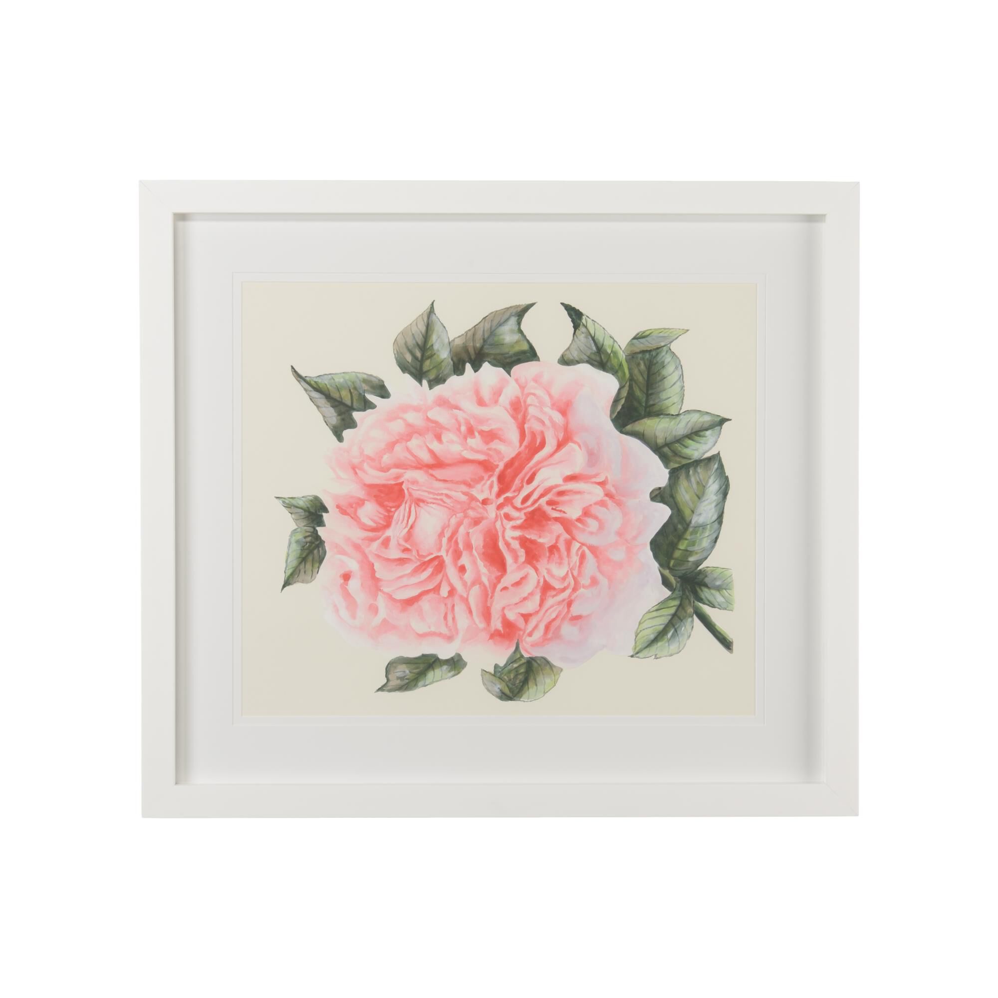 Shown in White Frame - White Double Mat finish