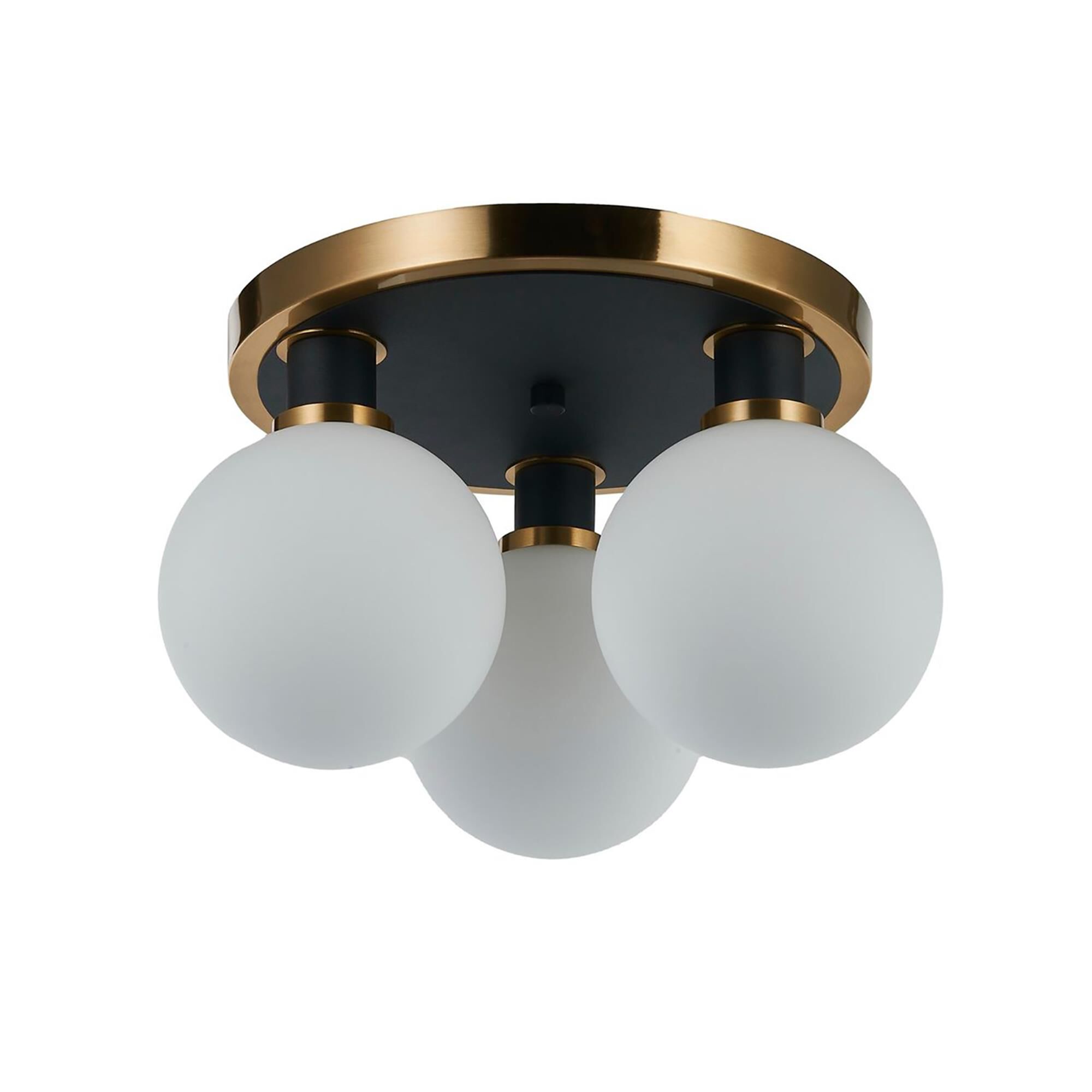 Gem 15 Inch Semi Flush Mount,