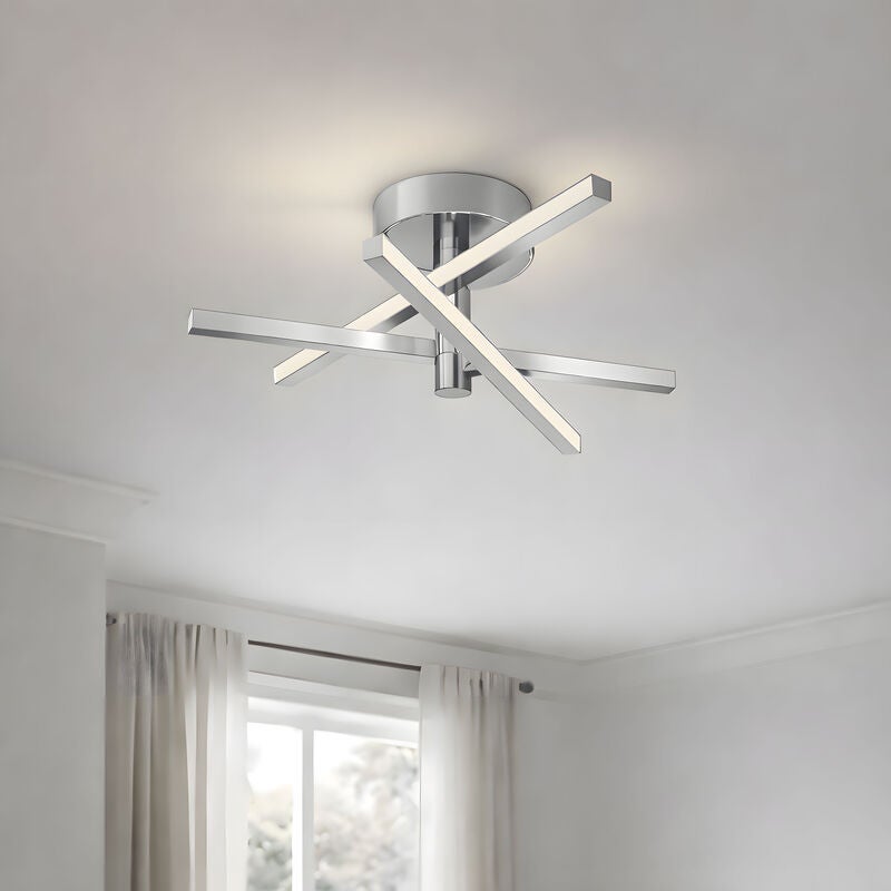 Knoll 18 Inch Semi Flush Mount by AFX Lighting