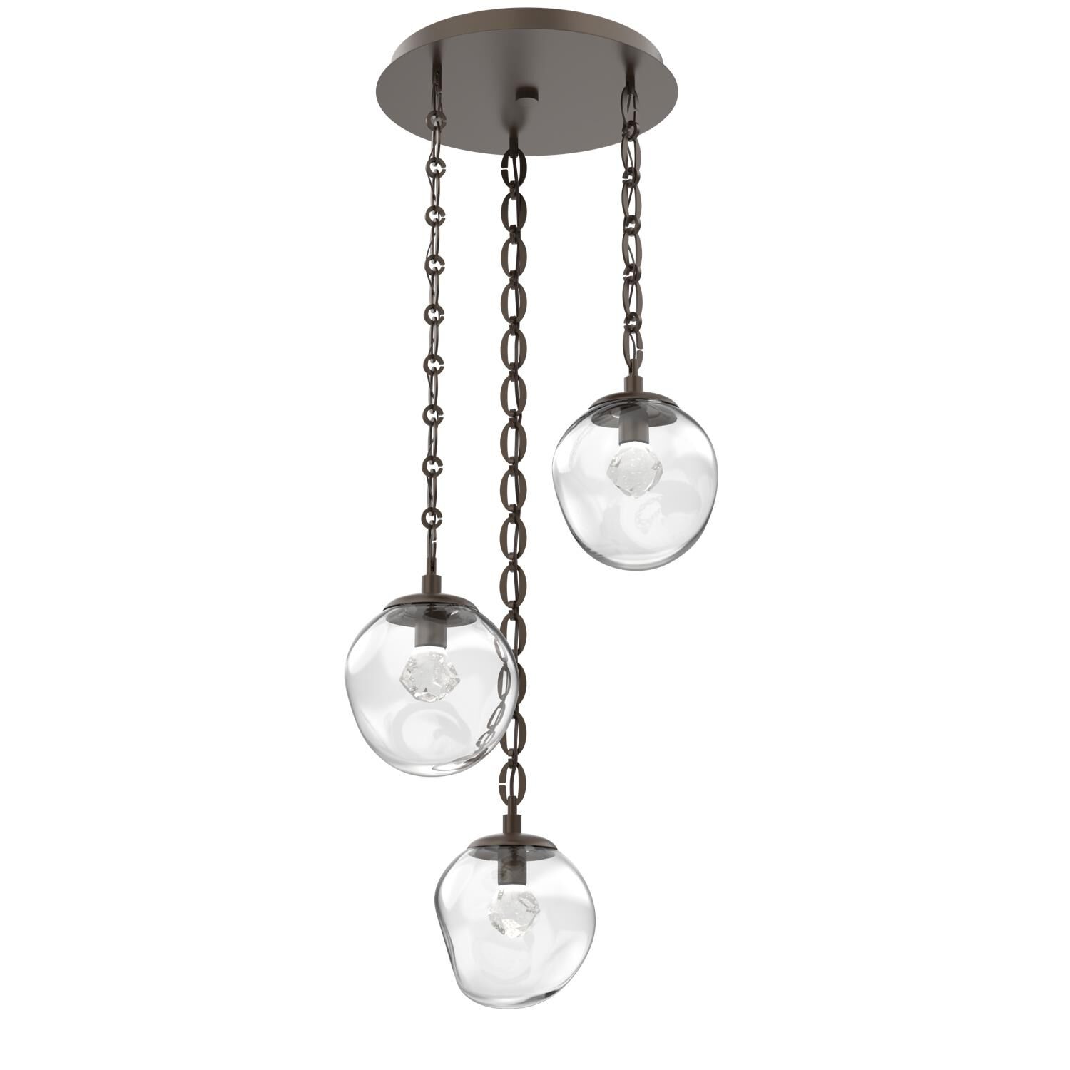 Levi Wilson Aster Led 22 Inch Multi Light Pendant by Hammerton Studio