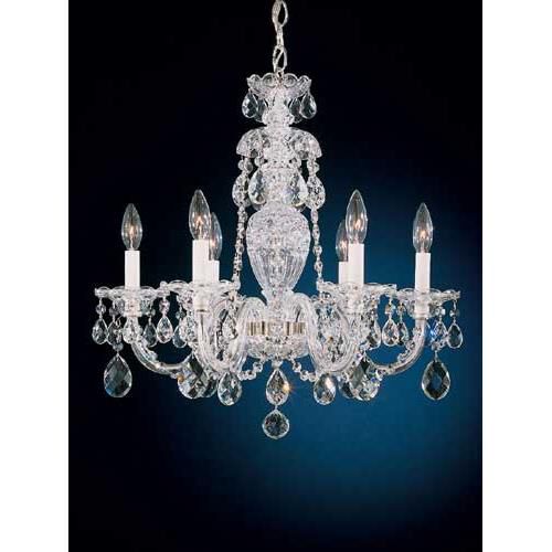 Shown in Silver finish and Clear Swarovski Elements crystal 