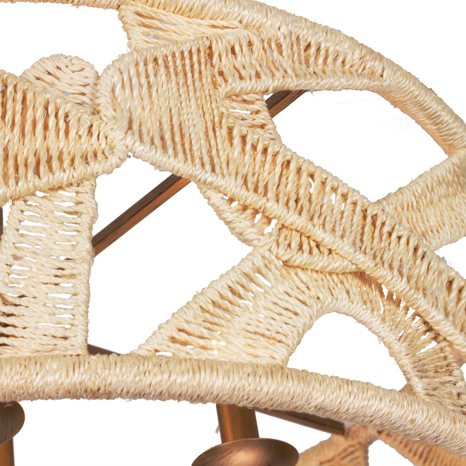 Shown in Modern Gold and White finish