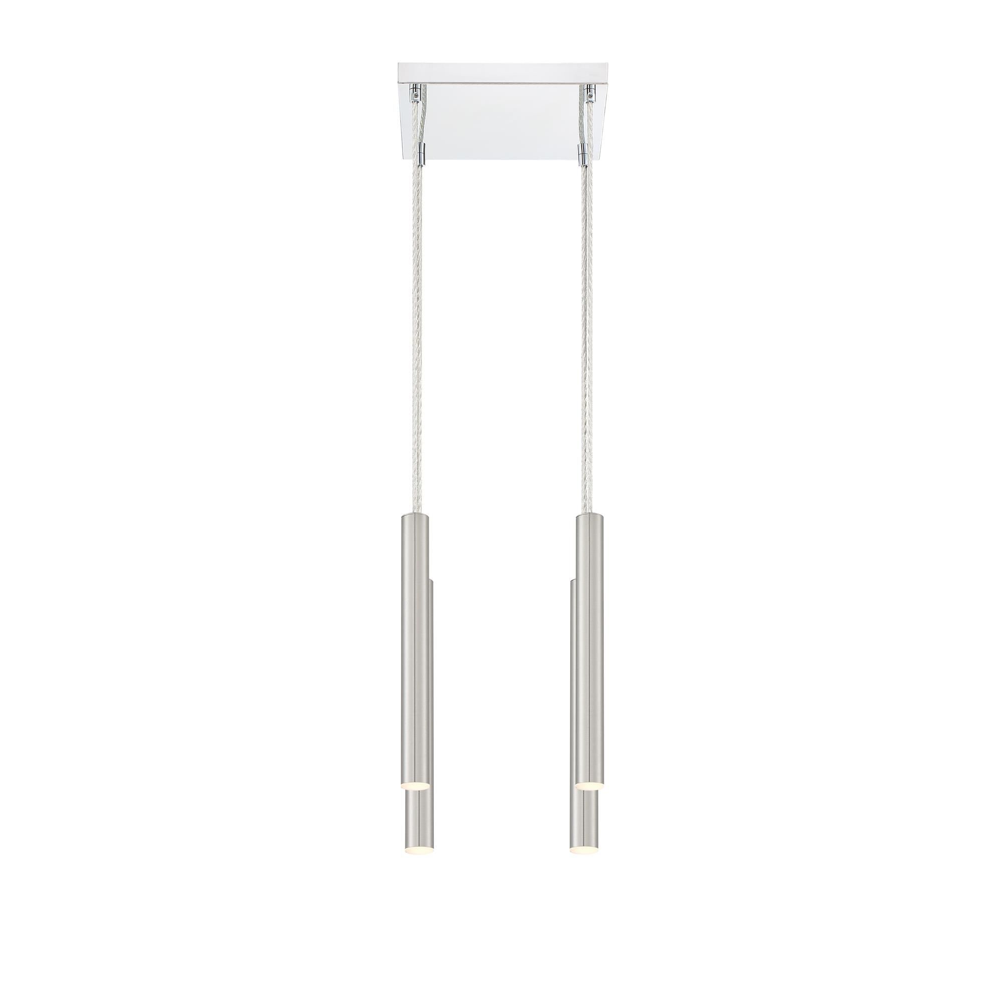 Shown in Chrome finish and Steel glass and Steel shade