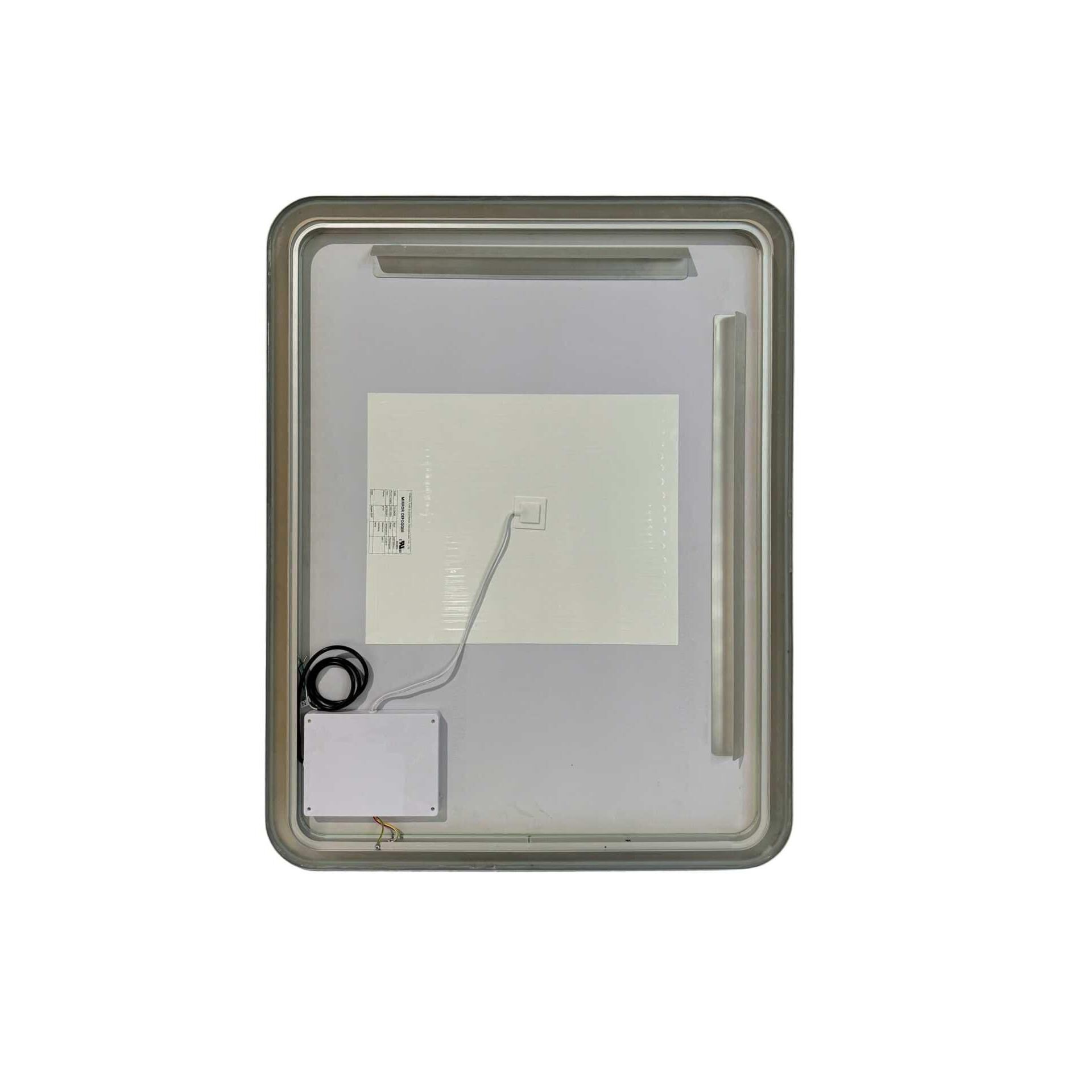 Harmoni 42 Inch Round LED Lighted Mirror by Elegant Decor