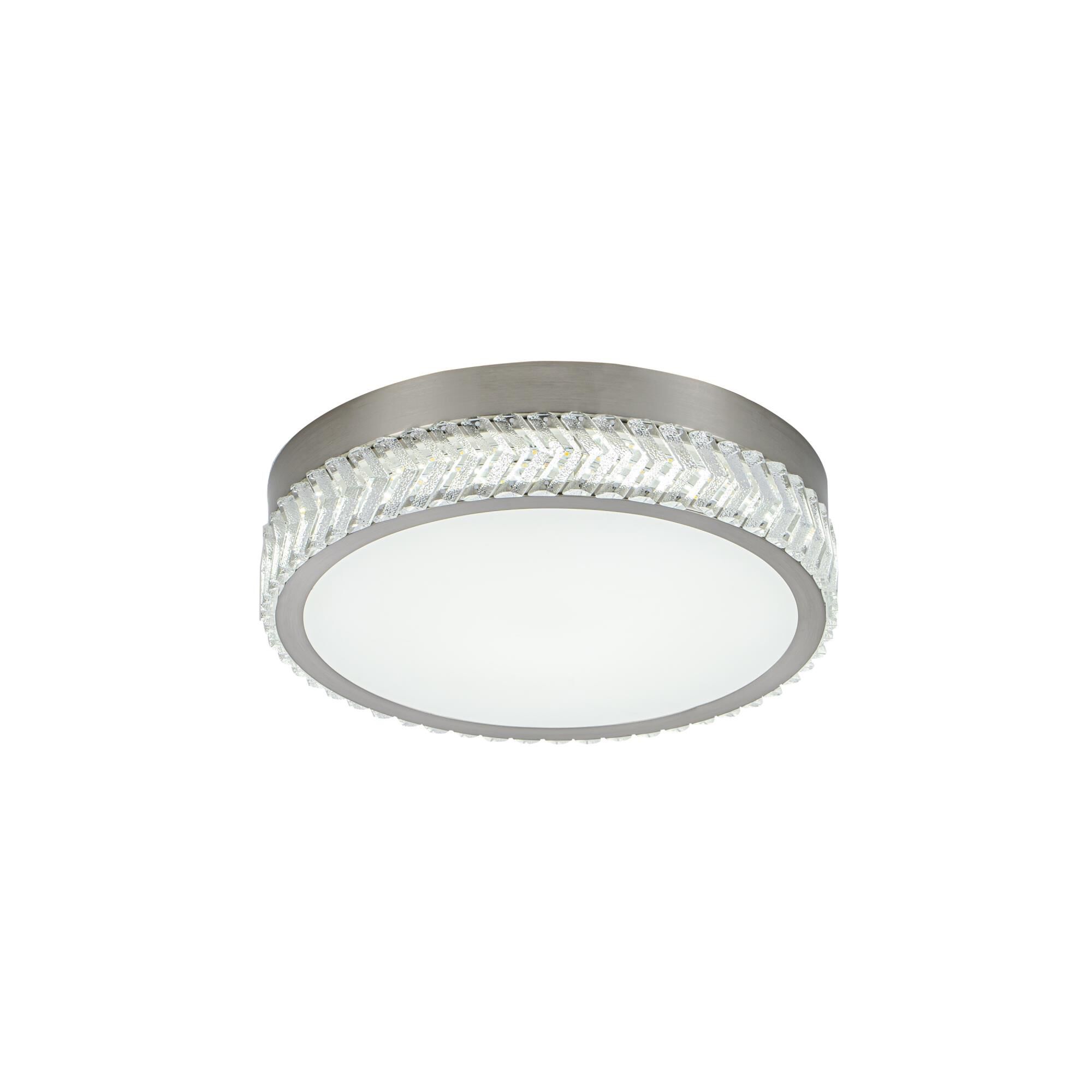 Shown in Brushed Nickel finish