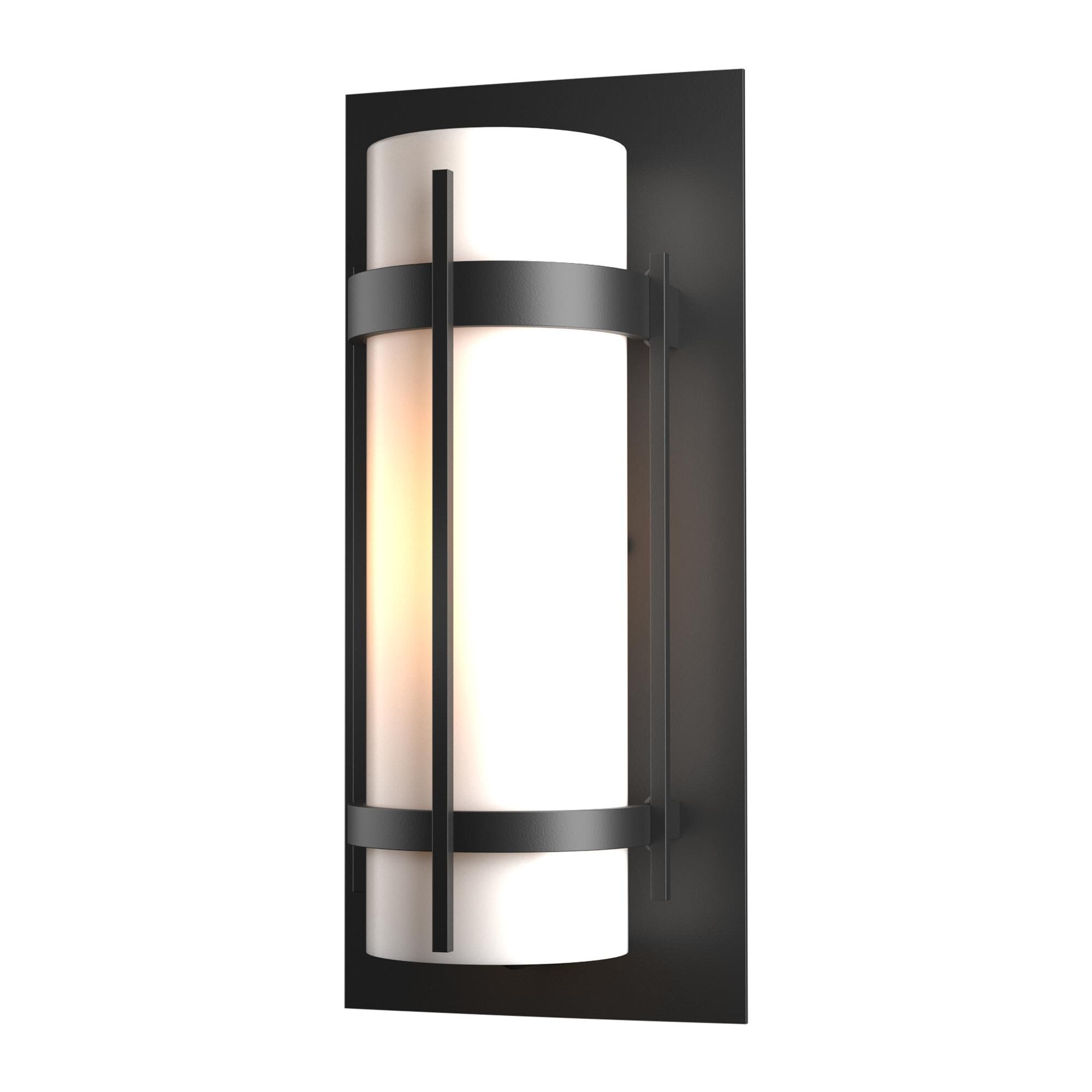 Shown in Black finish and Opal  glass