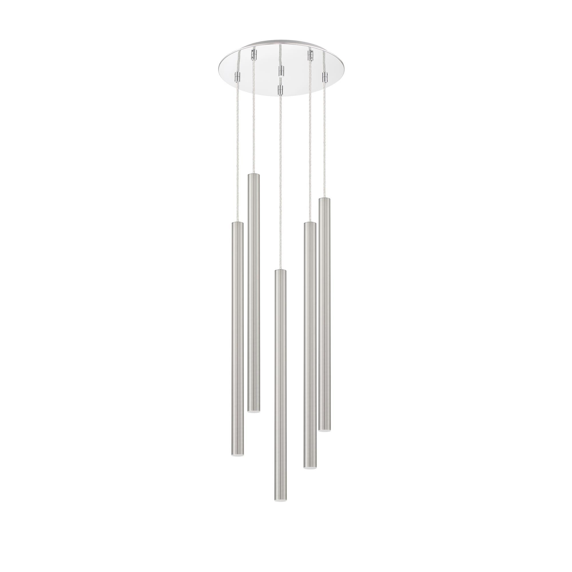Forest 13 Inch 5 Light LED Multi Light Pendant by Z-Lite