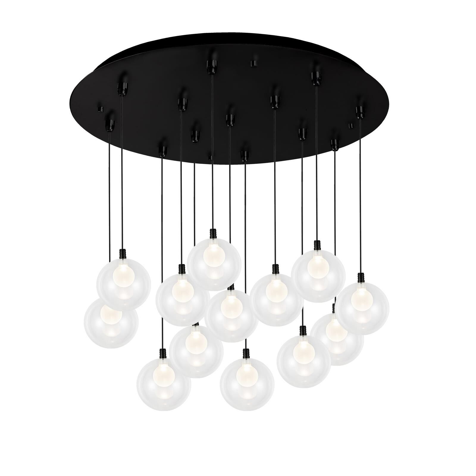 Bolla 25 Inch Multi Light Pendant by Kuzco Lighting