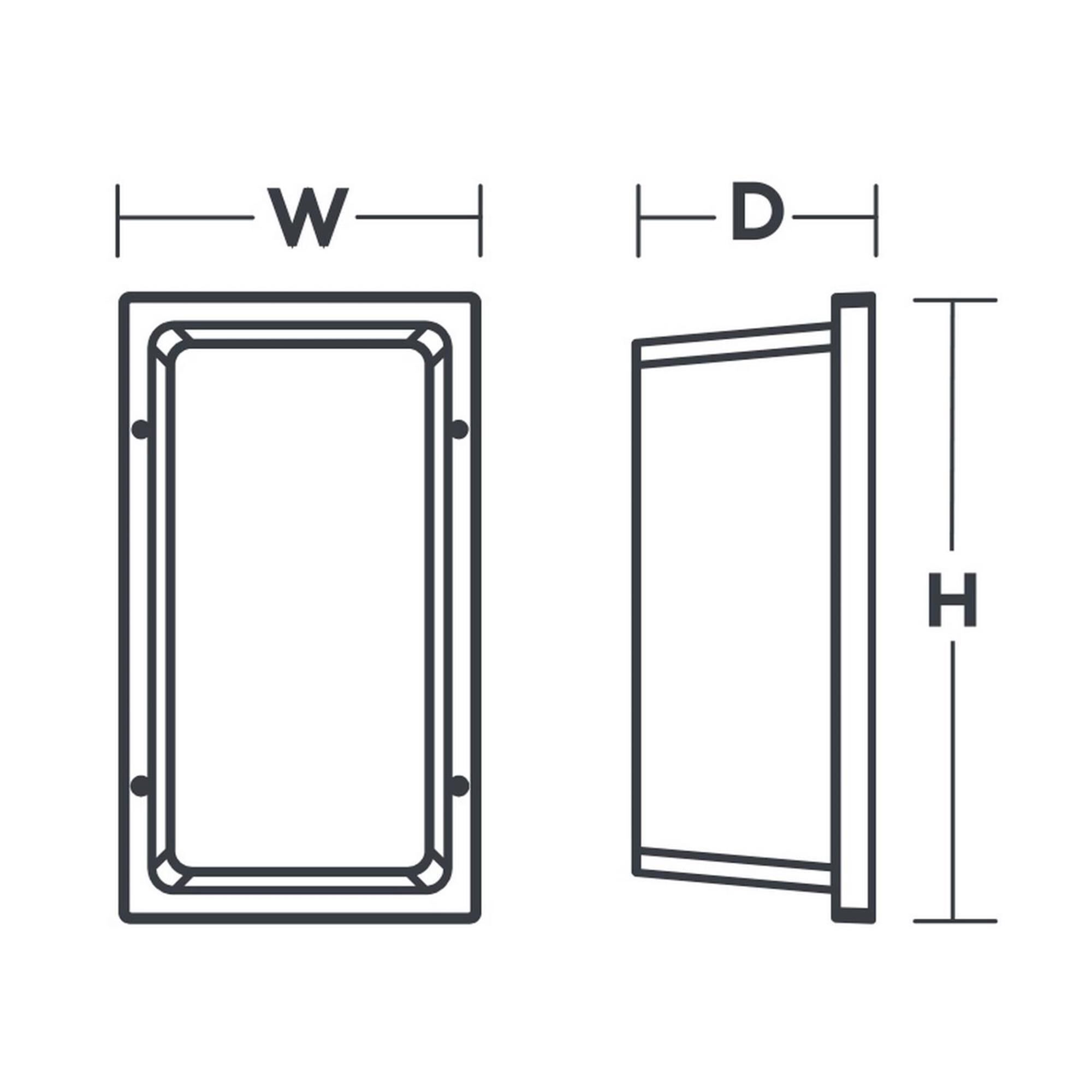 AFX Lighting Led Wall Pack 10 Inch Tall LED Outdoor Wall Light