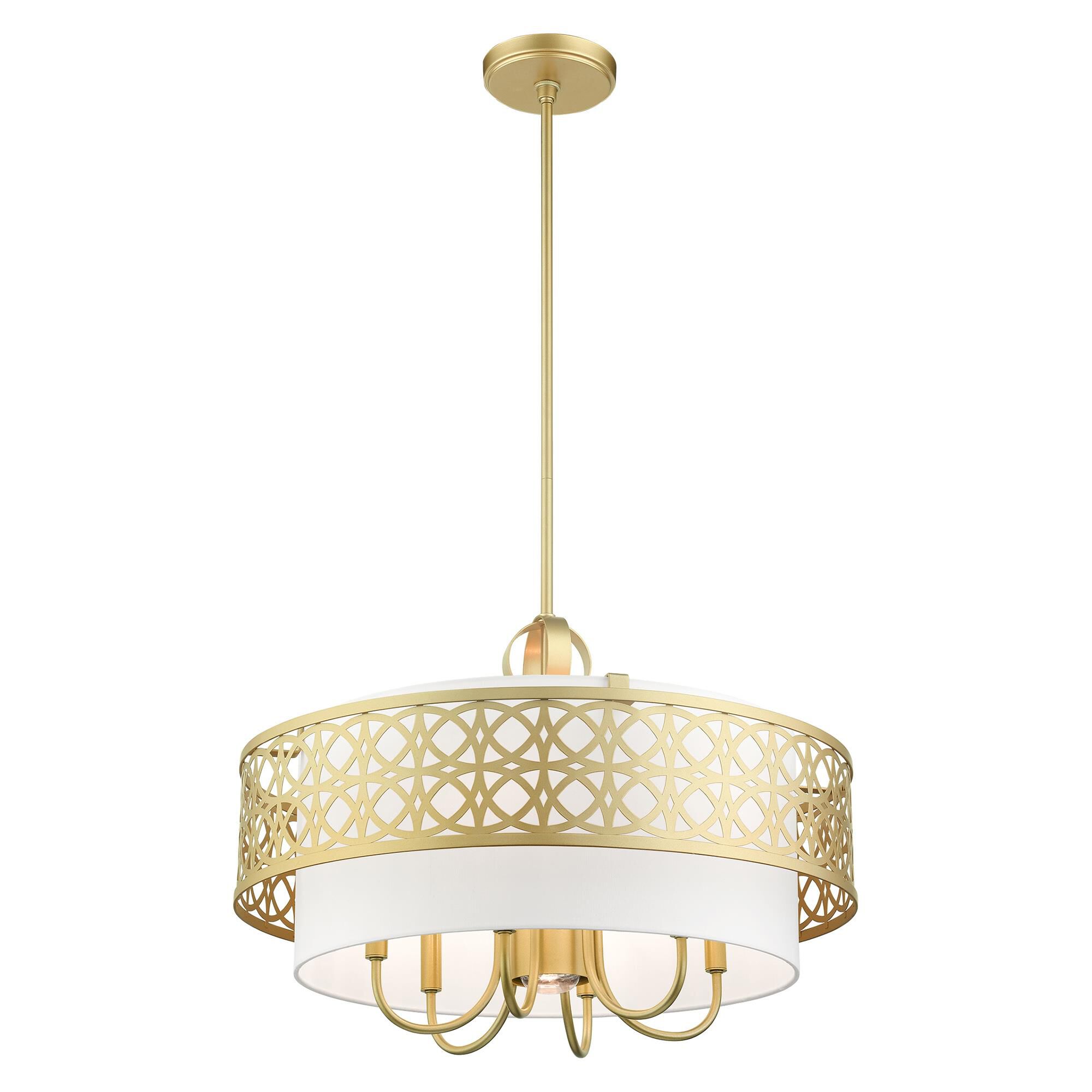 Calinda Large Pendant by Livex Lighting