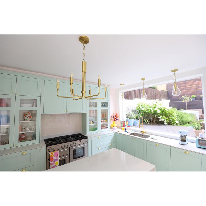 Brigitte 25 Inch Chandelier by Mitzi
