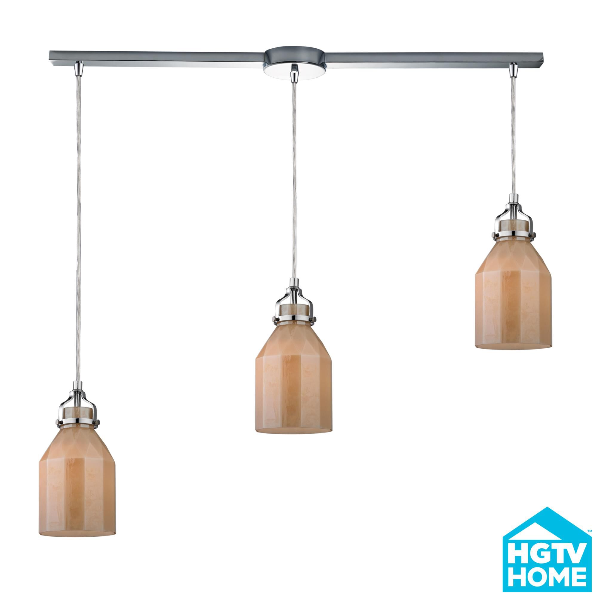 Danica 11 Inch 3 Light Multi Light Pendant by ELK Lighting