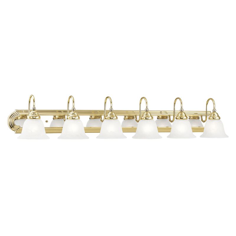 Belmont 48 Inch 6 Light Bath Vanity Light by Livex Lighting