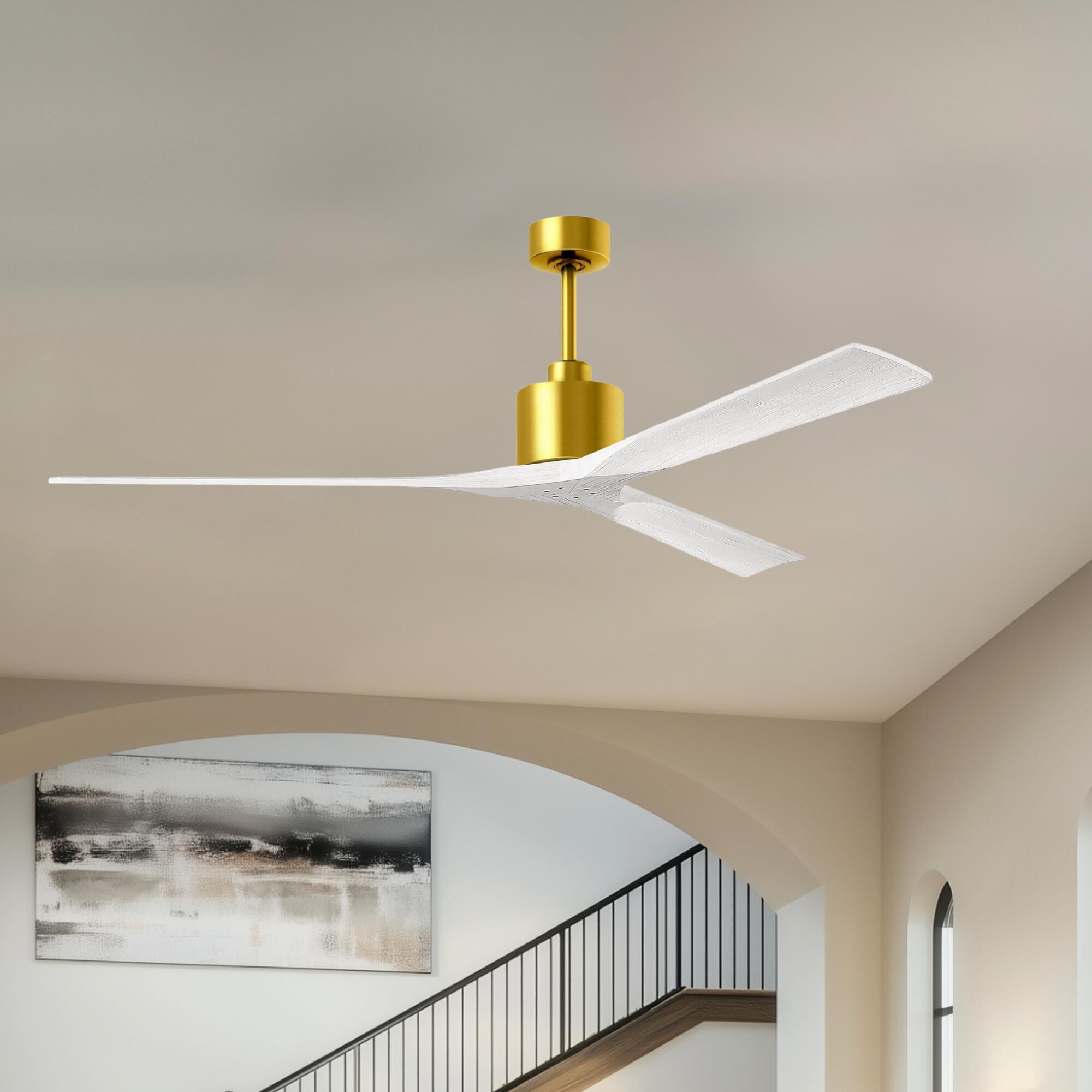 Shown in Brushed Brass finish