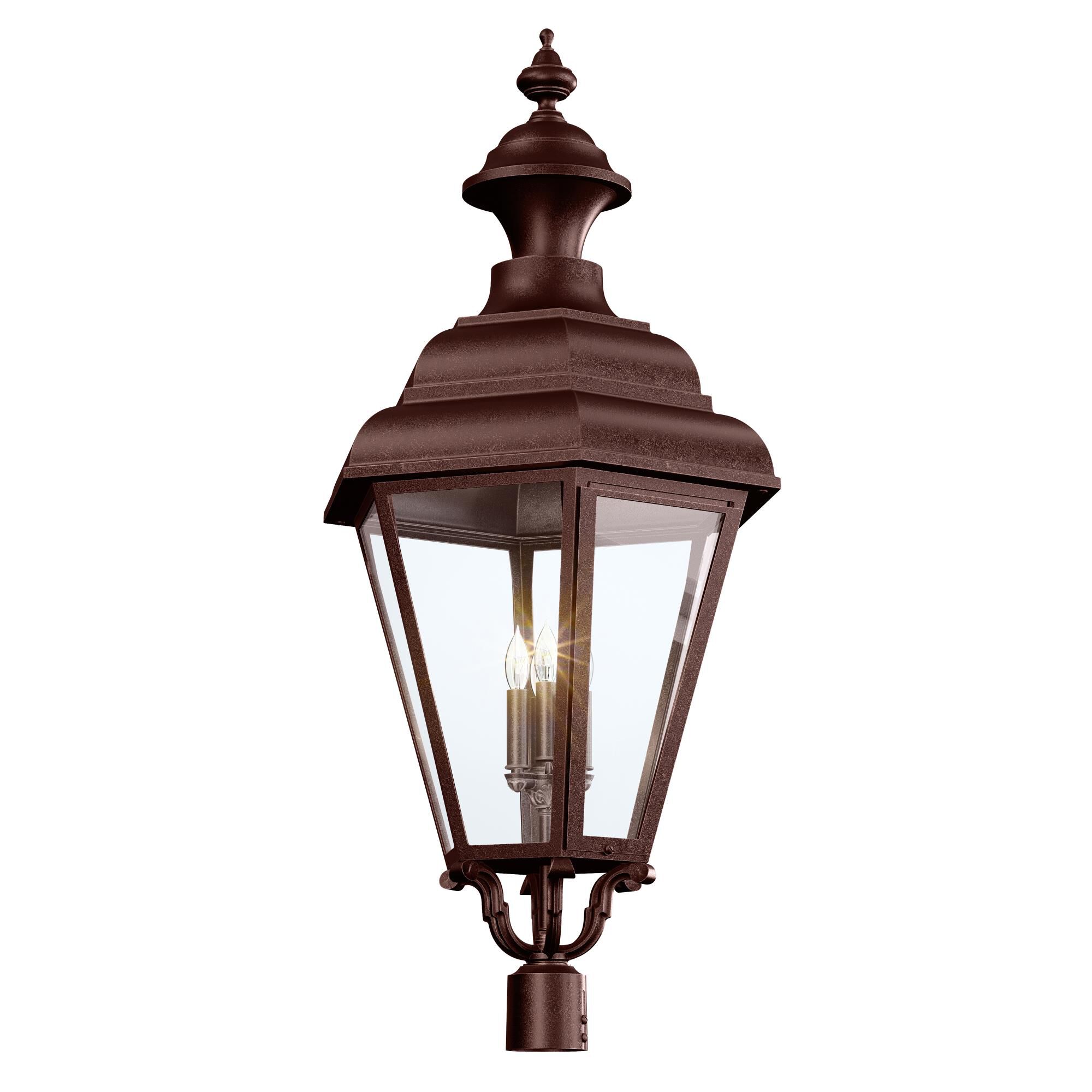 Jamestown 44 Inch Tall 4 Light Outdoor Post Lamp by Hanover Lantern