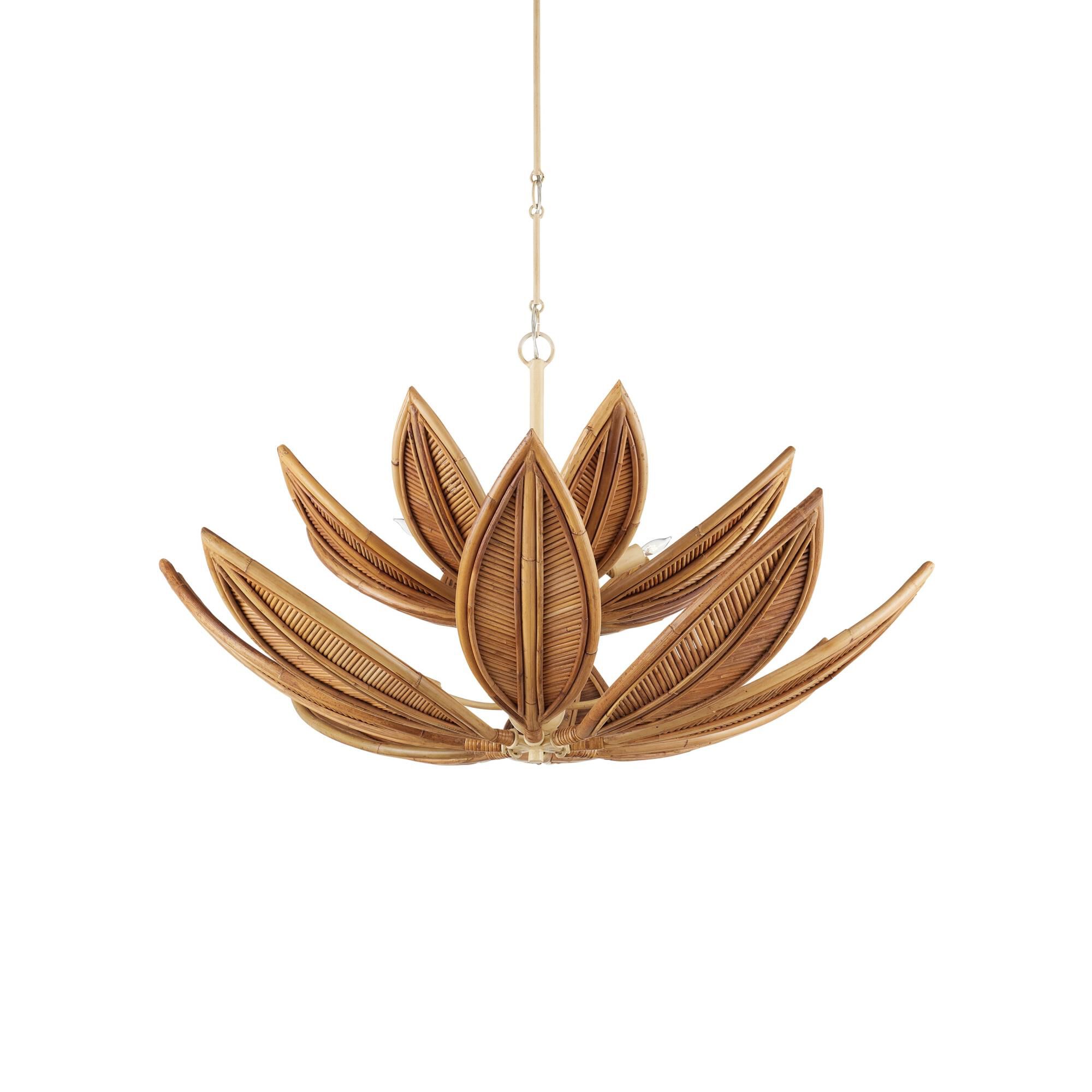 Cubana 40 Inch Chandelier by Currey and Company