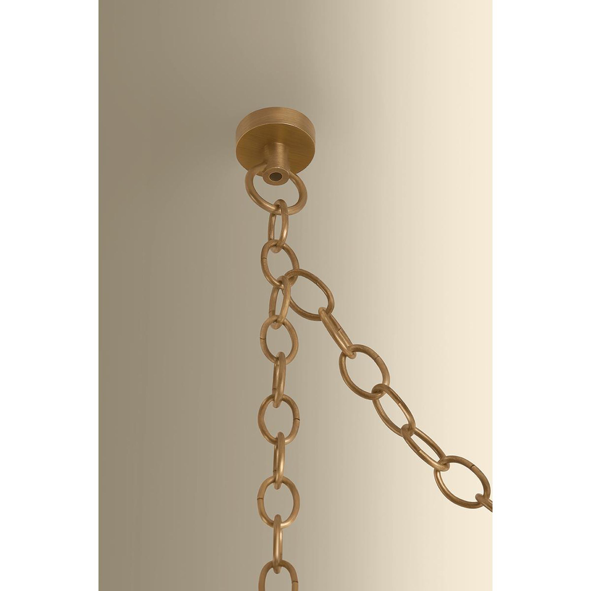 Shown in Patina Brass and Ceramic Ivory Crackle finish and Ivory Crackle Ceramic shade