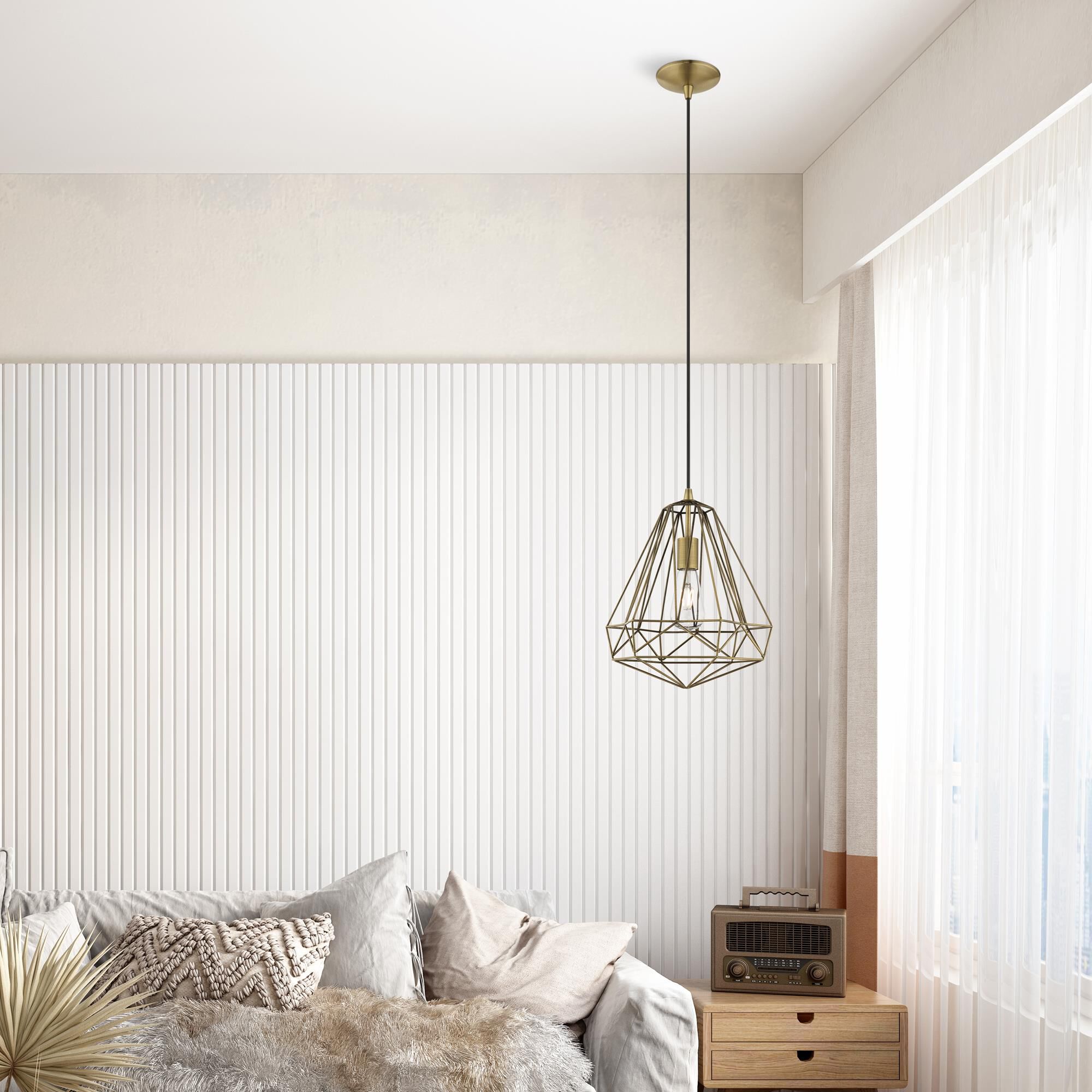 Livex Lighting Geometric Large Pendant