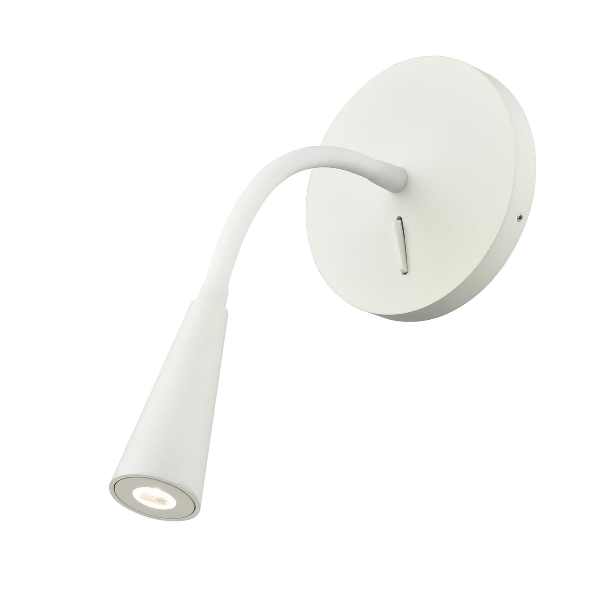 Shown in White finish