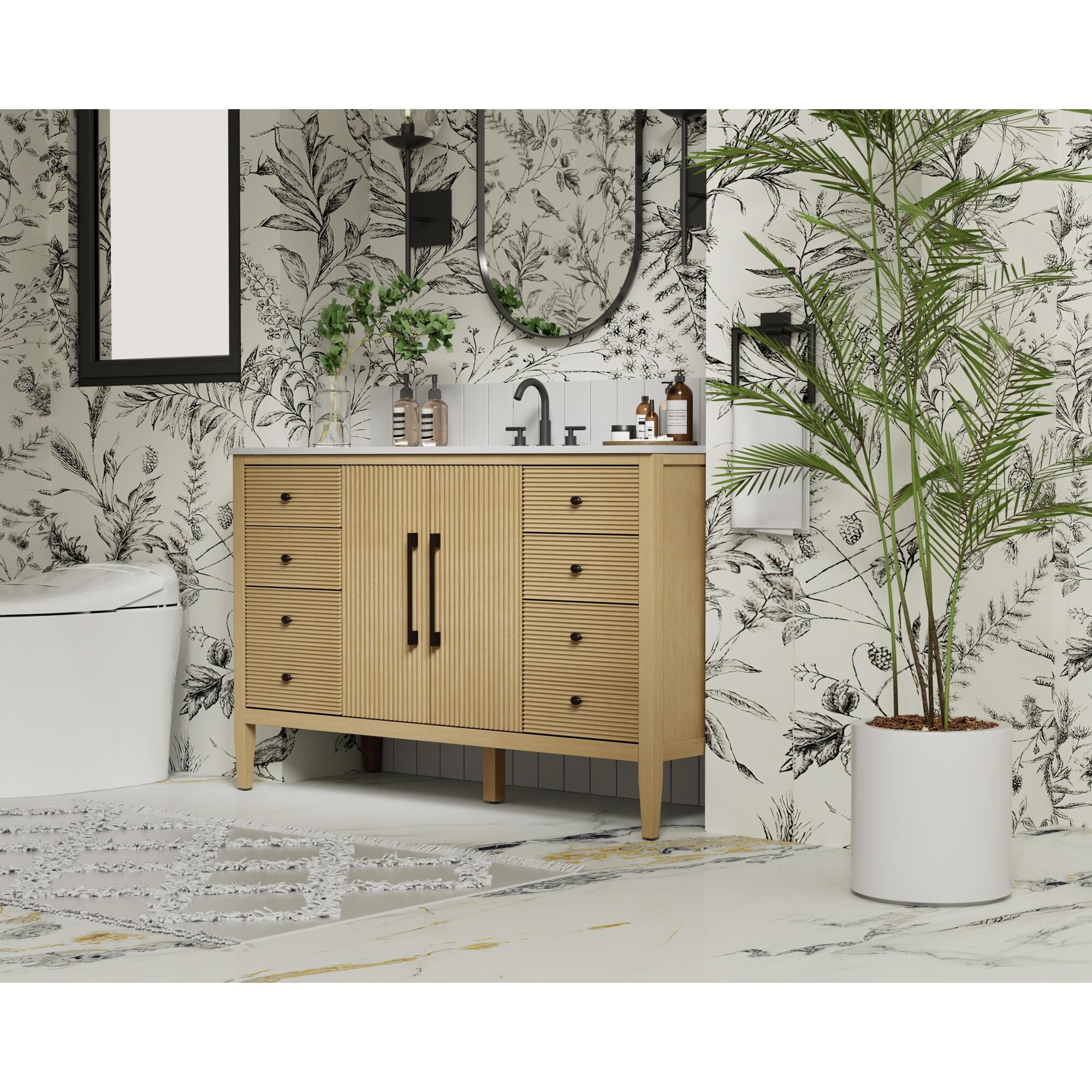 Blakely 54 Inch Bath Vanity by Elegant Dcor