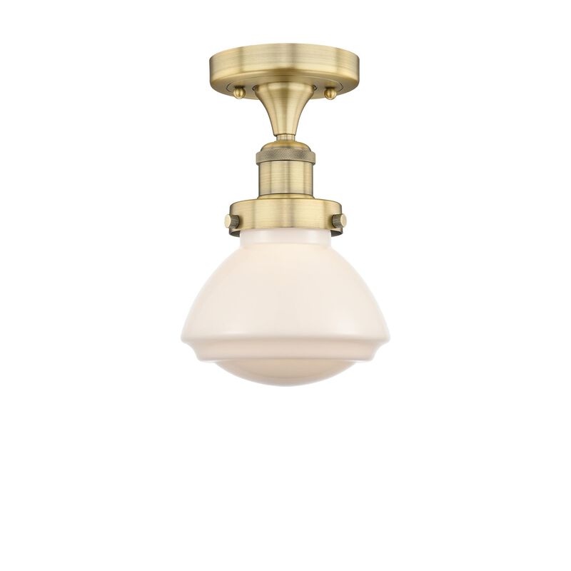 Bruno Marashlian Olean 7 Inch Semi Flush Mount by Innovations Lighting