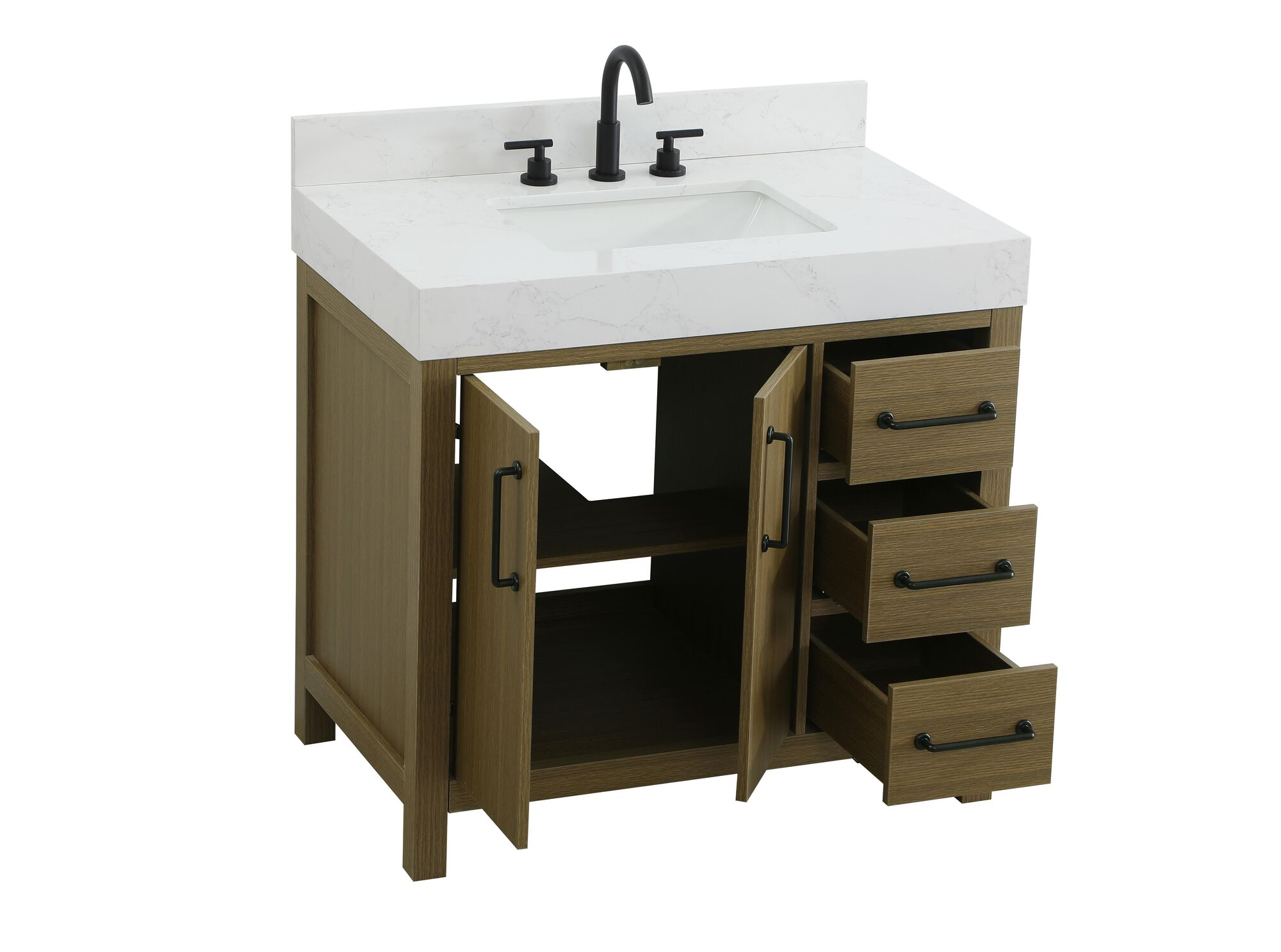 Shown in Chestnut Brown finish