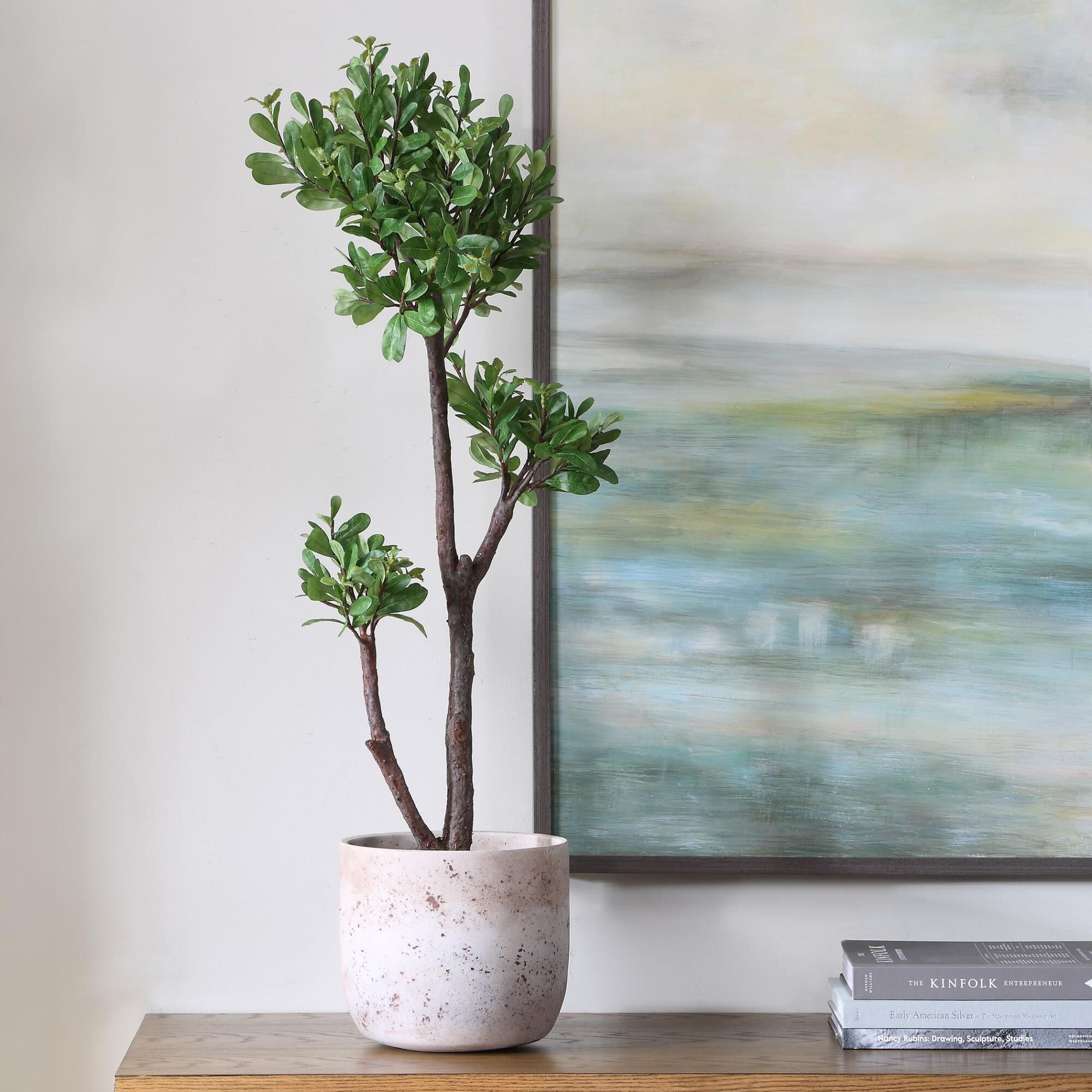 Shown in Brown, Green finish