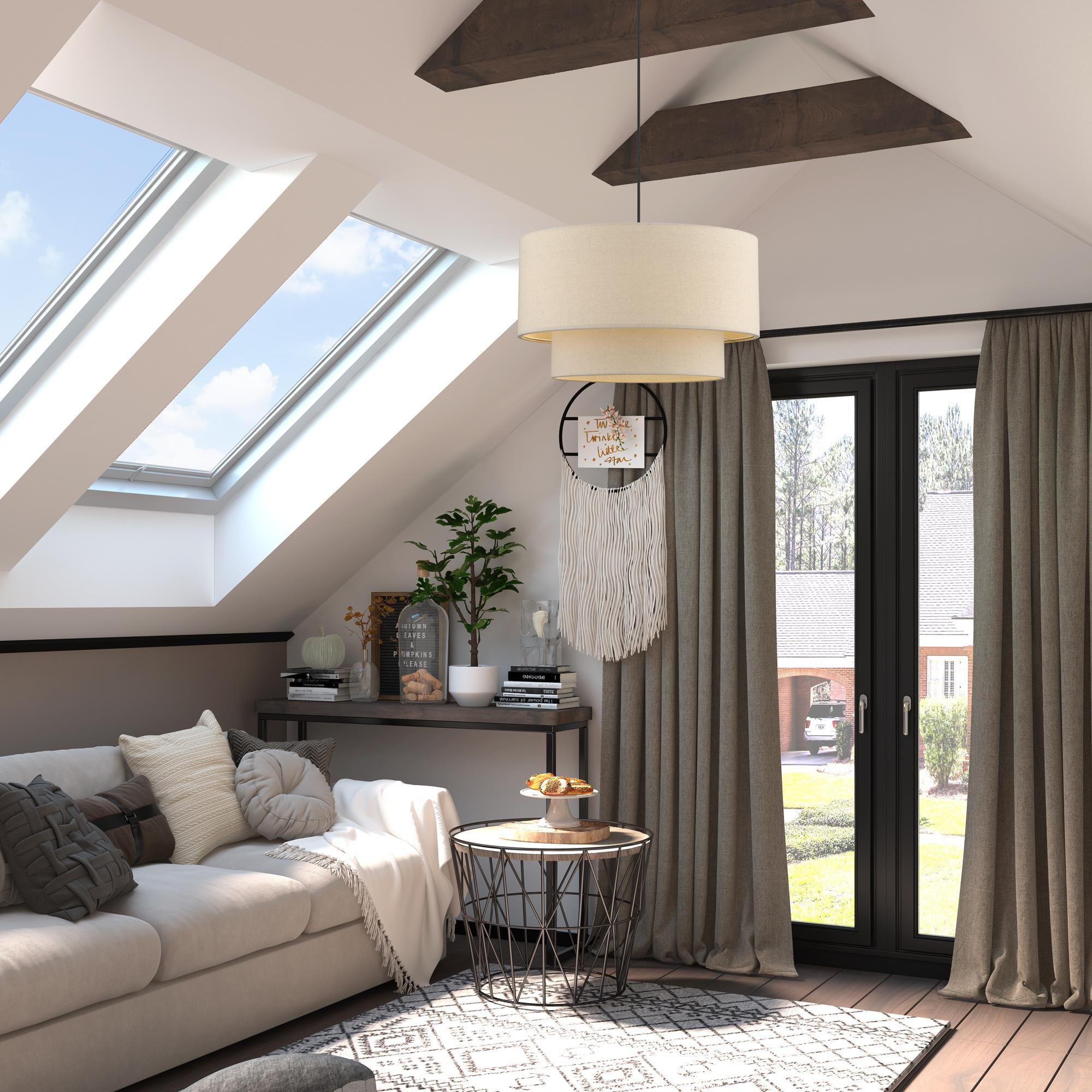 Bellingham 20 Inch Large Pendant by Livex Lighting