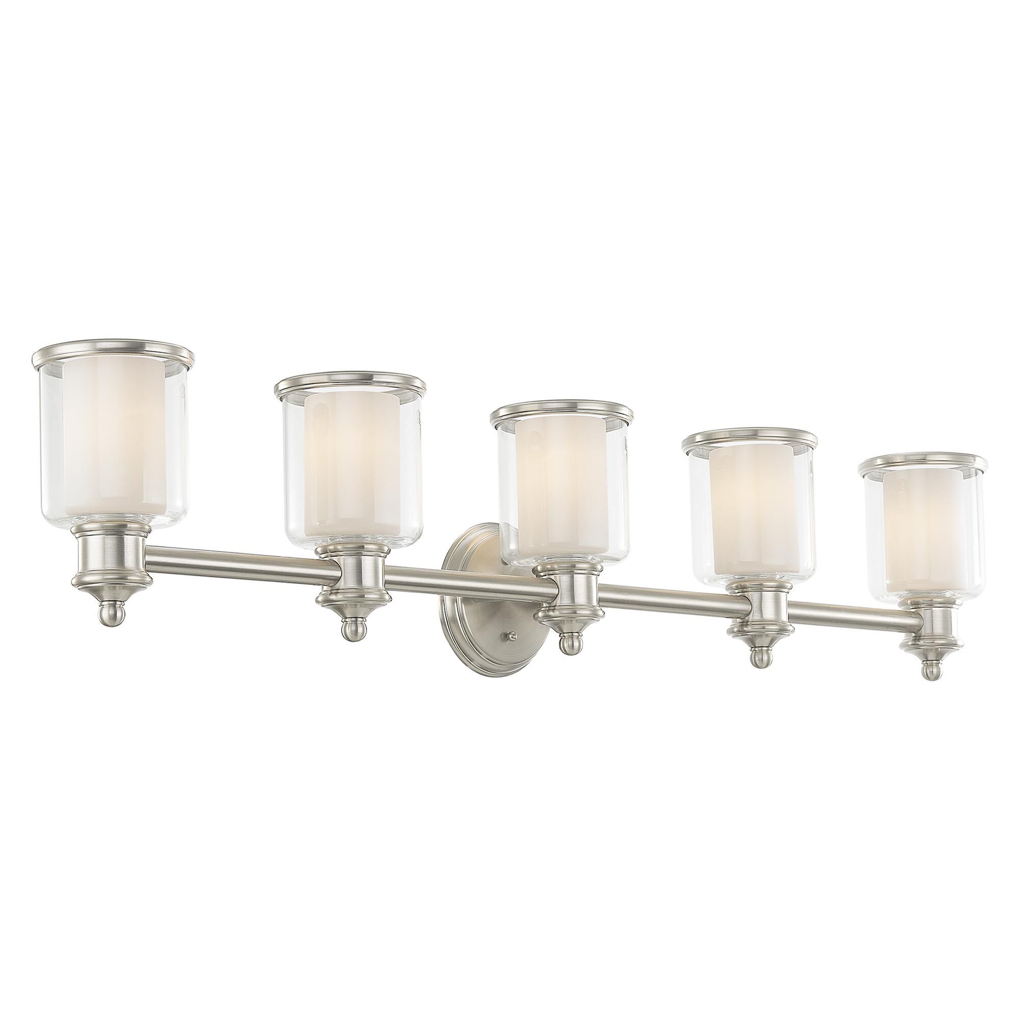 Middlebush 45 Inch 5 Light Bath Vanity Light by Livex Lighting