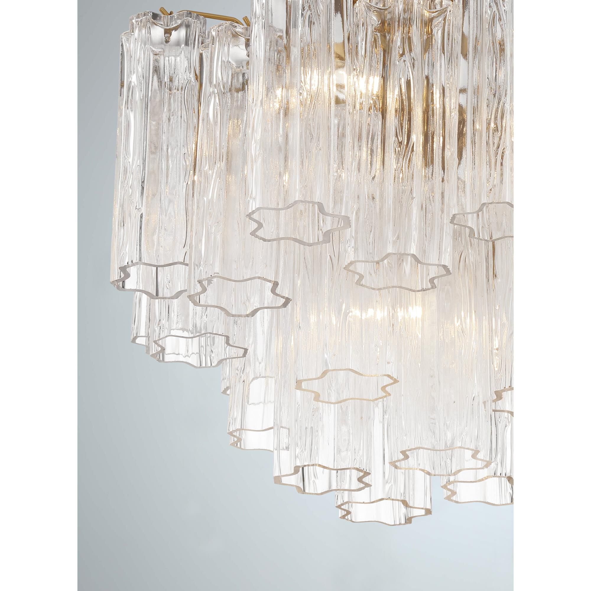 Addis 18 Inch Semi Flush Mount by Crystorama