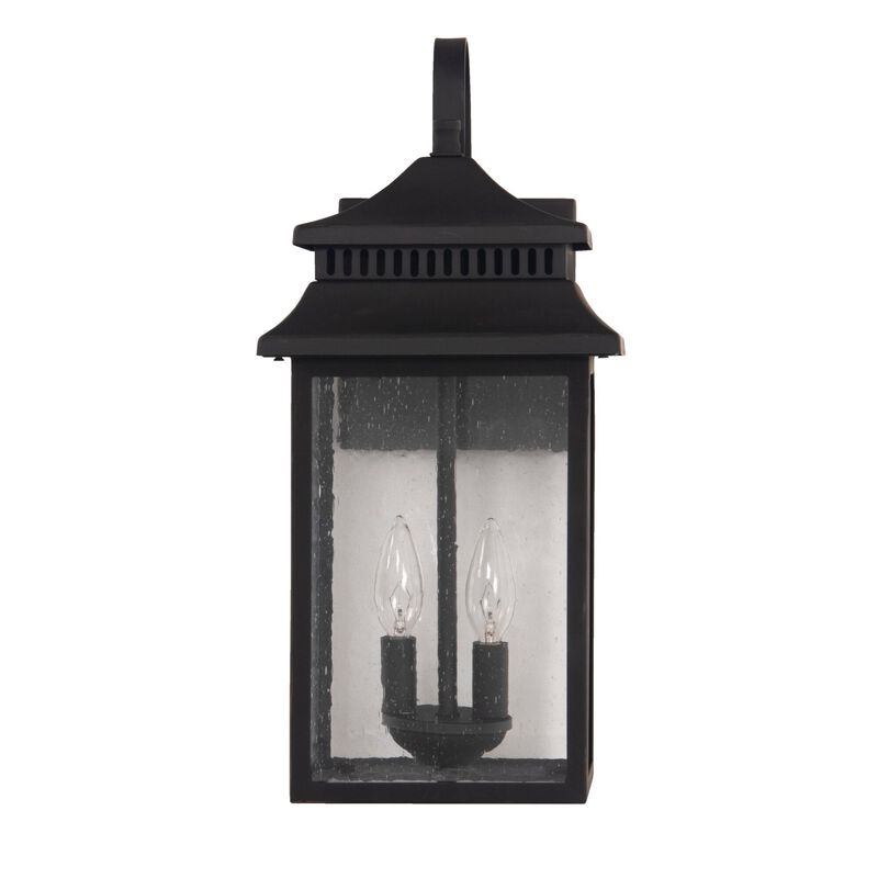 Crossbend 18 Inch Tall 2 Light Outdoor Wall Light by Craftmade