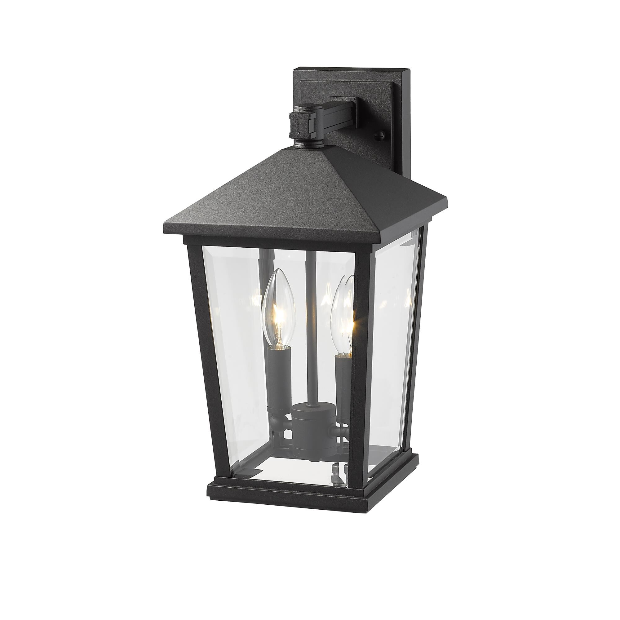 Beacon 15 Inch Tall 2 Light Outdoor Wall Light by Z-Lite