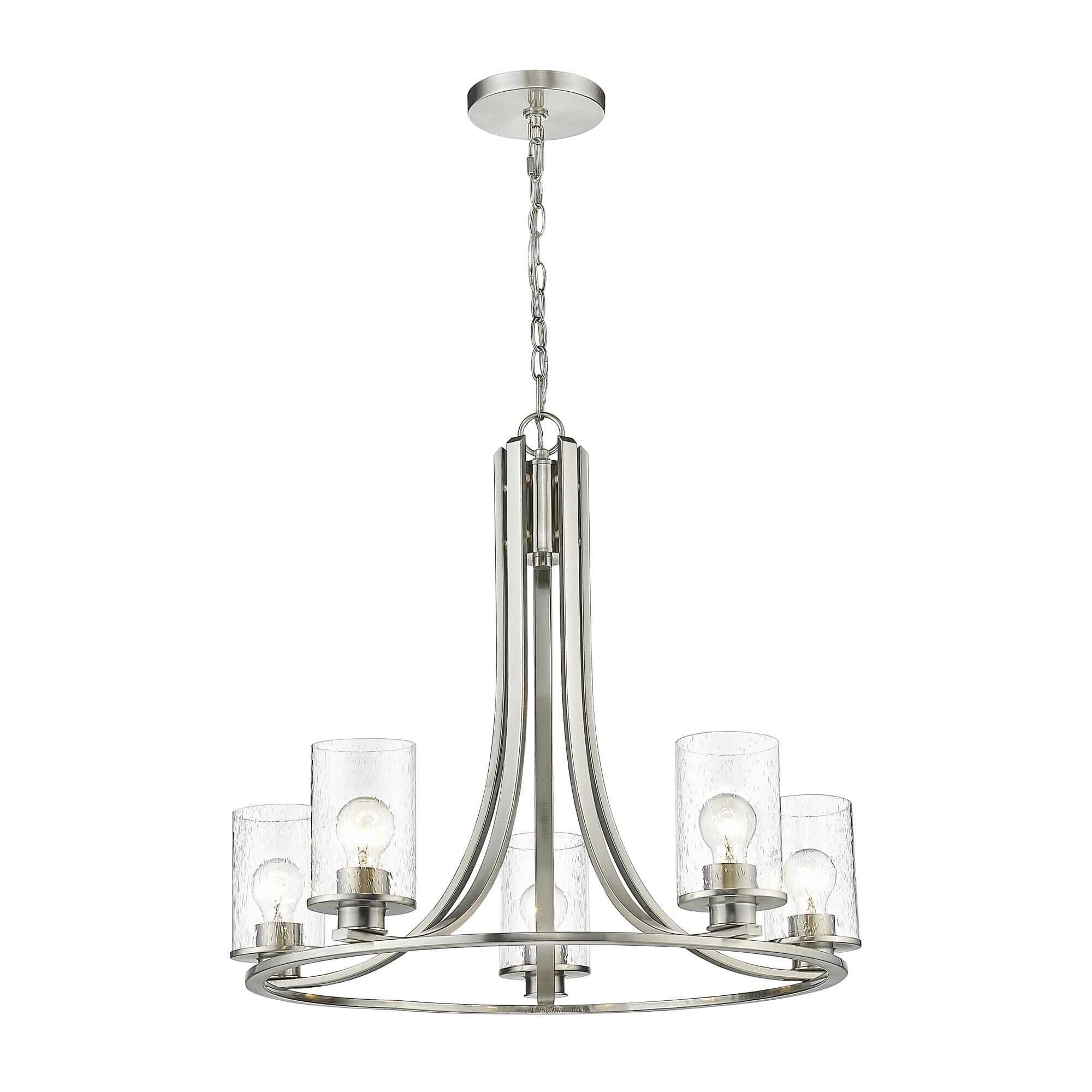 Beckett 27 Inch 5 Light Chandelier by Z-Lite