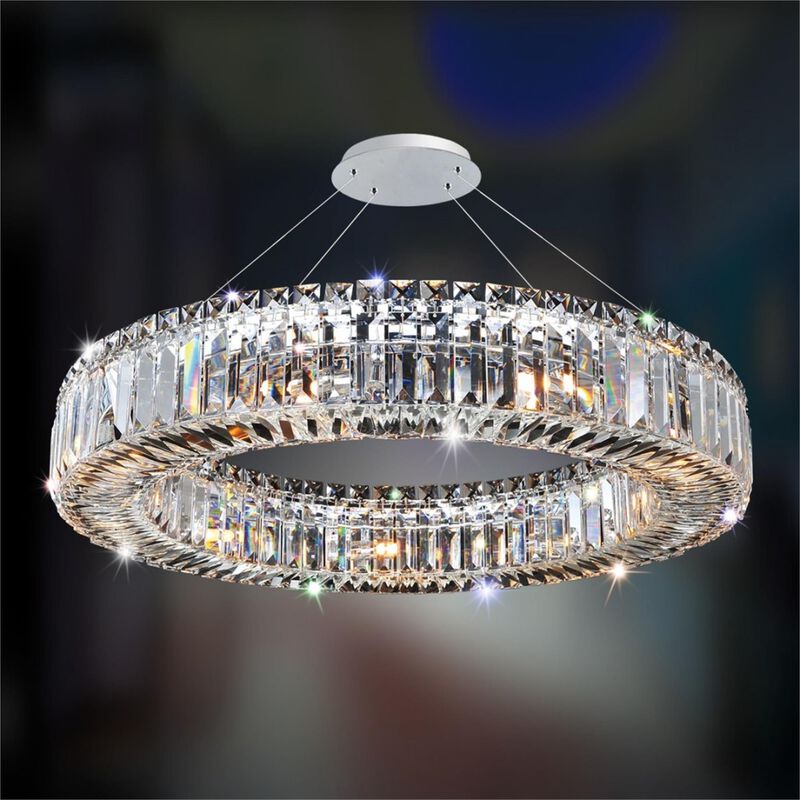 Rondelle Medium Pendant Light by Allegri