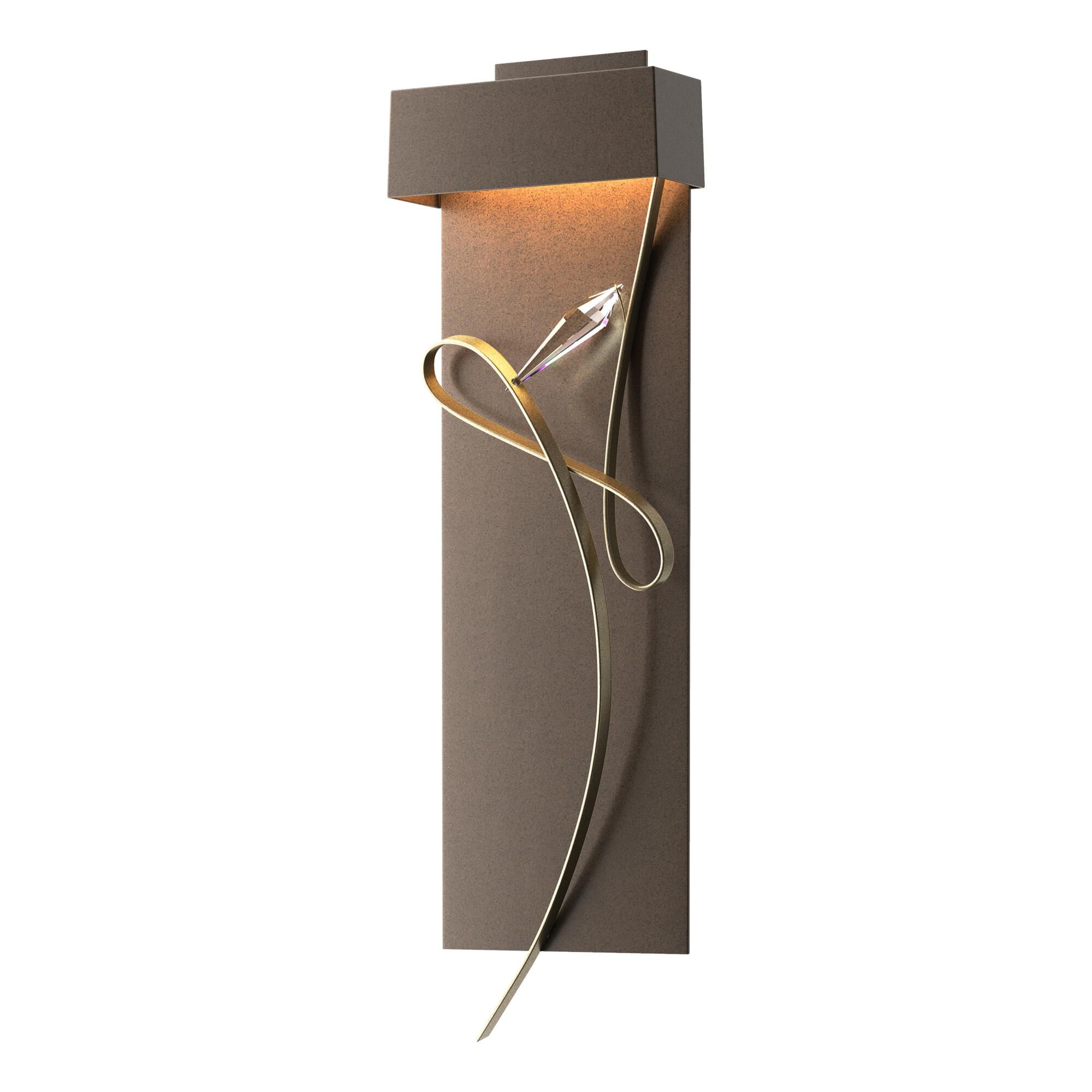 Shown in Bronze finish and Soft Gold accent