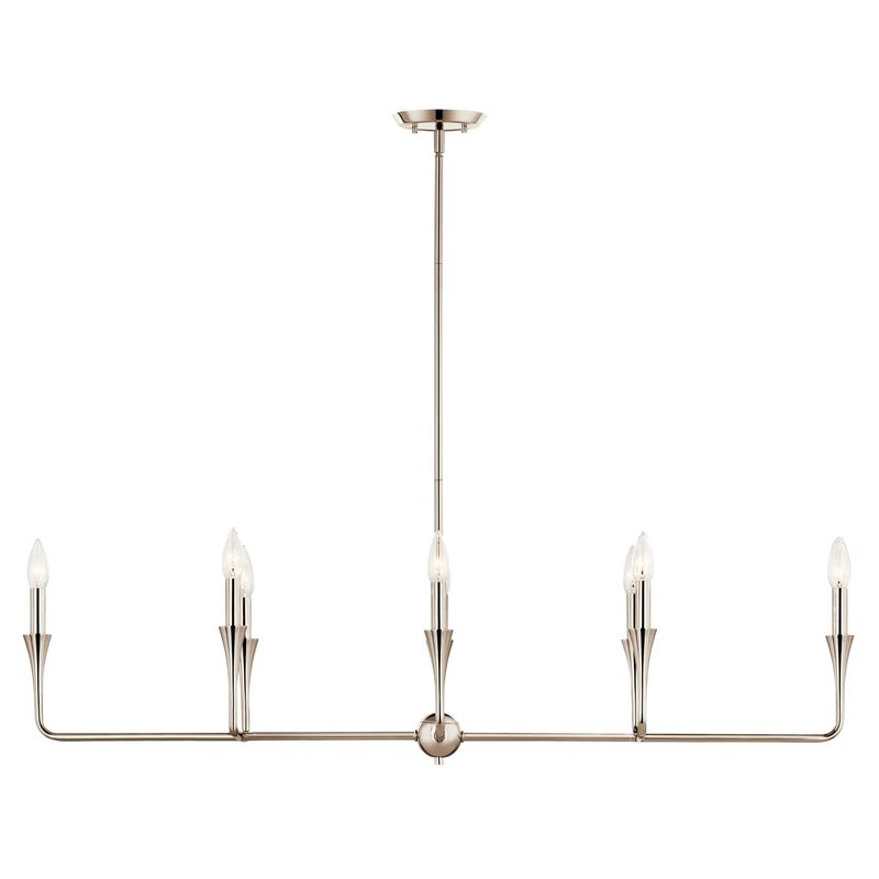 Alvaro Medium Linear Chandelier by Kichler