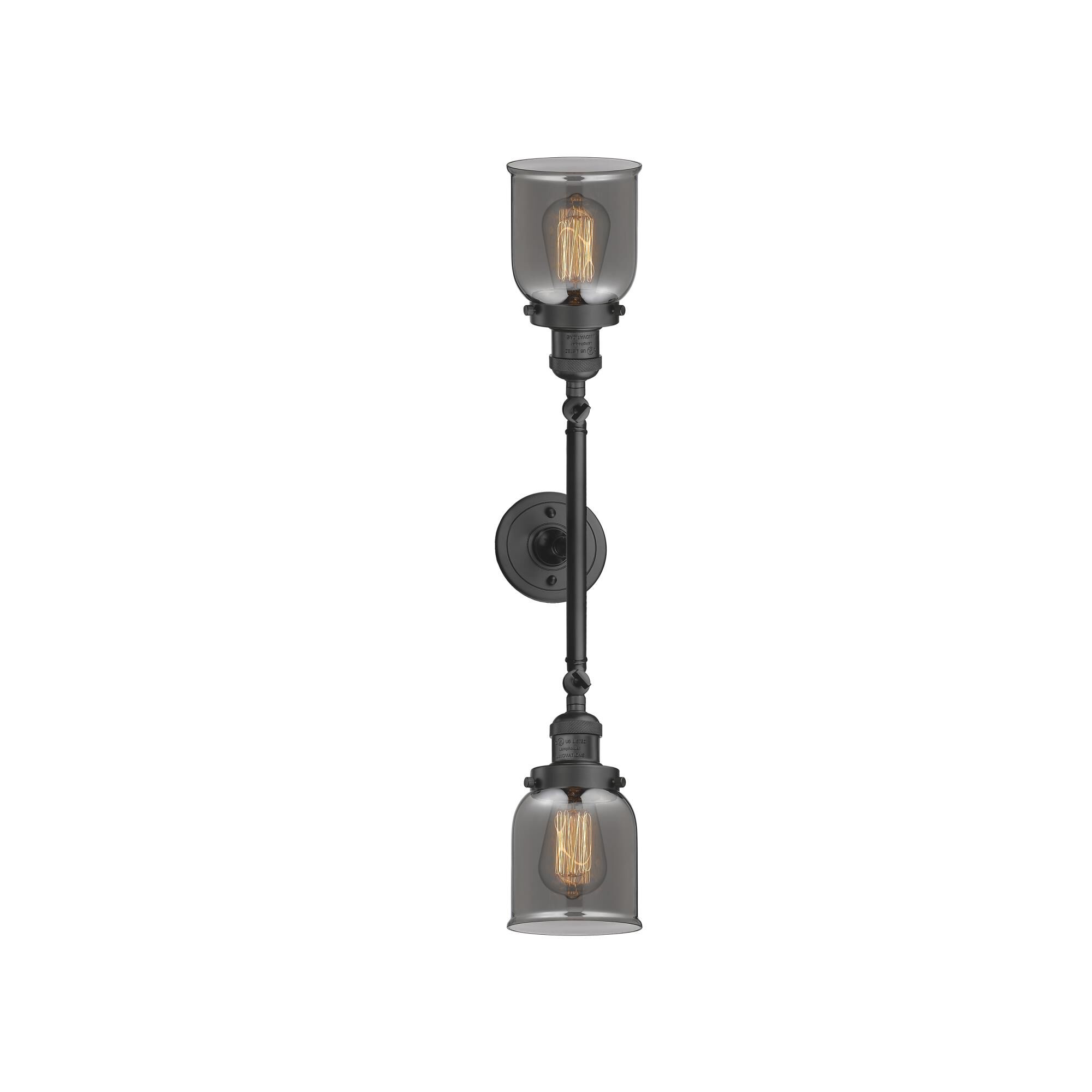 Bruno Marashlian Small Bell 16 Inch 2 Light Bath Vanity Light by Innovations Lighting
