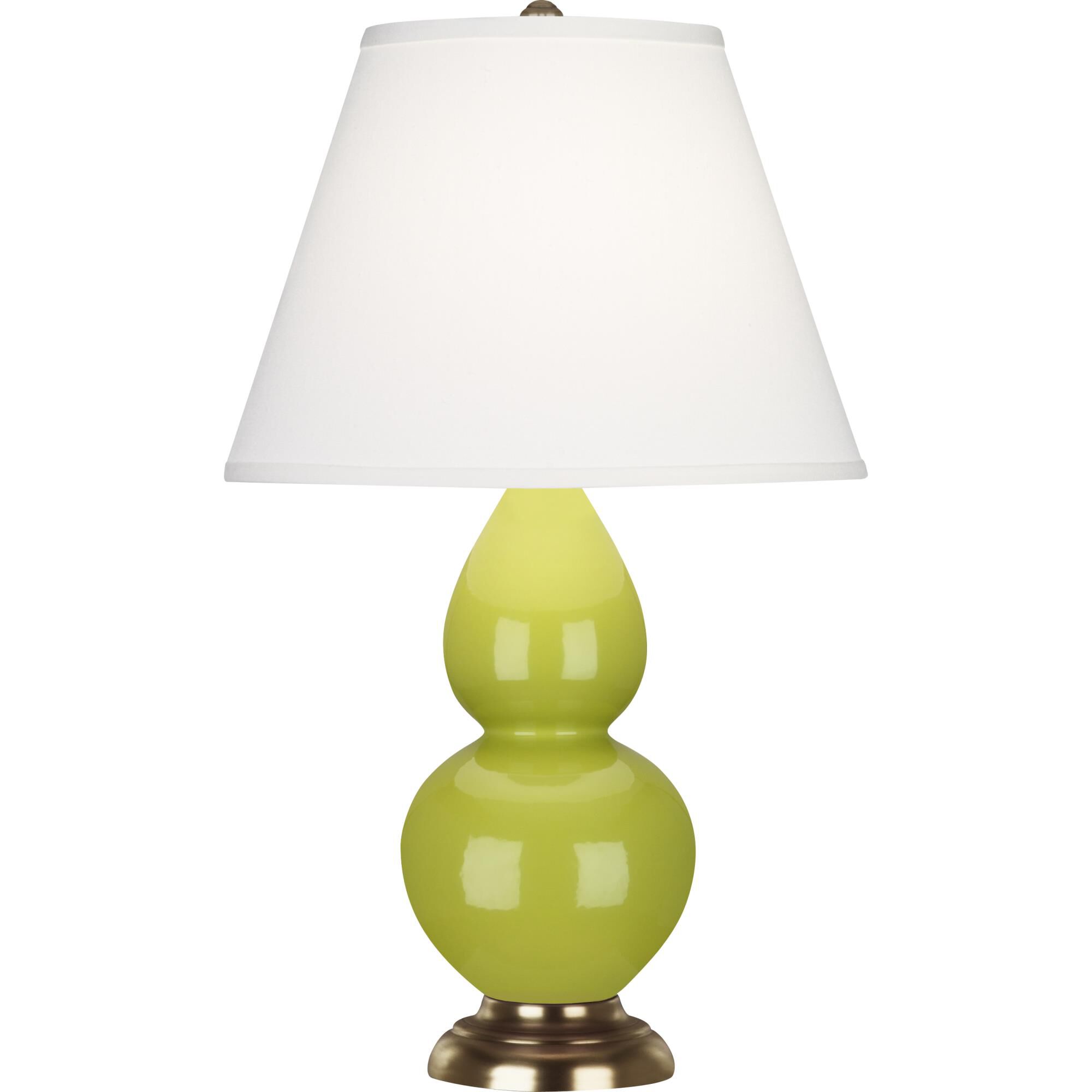 Small Double Gourd 23 Inch Accent Lamp by Robert Abbey