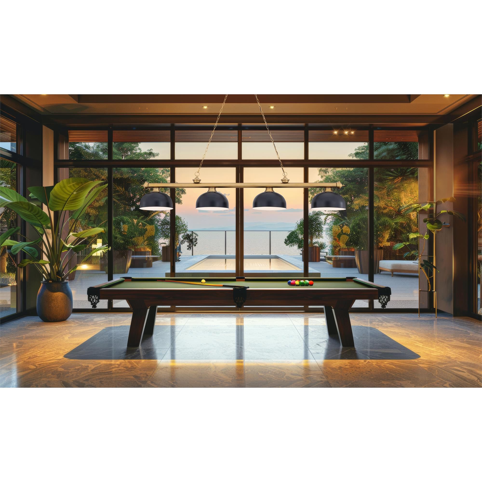 Cordon 81 Inch Billiard Light,