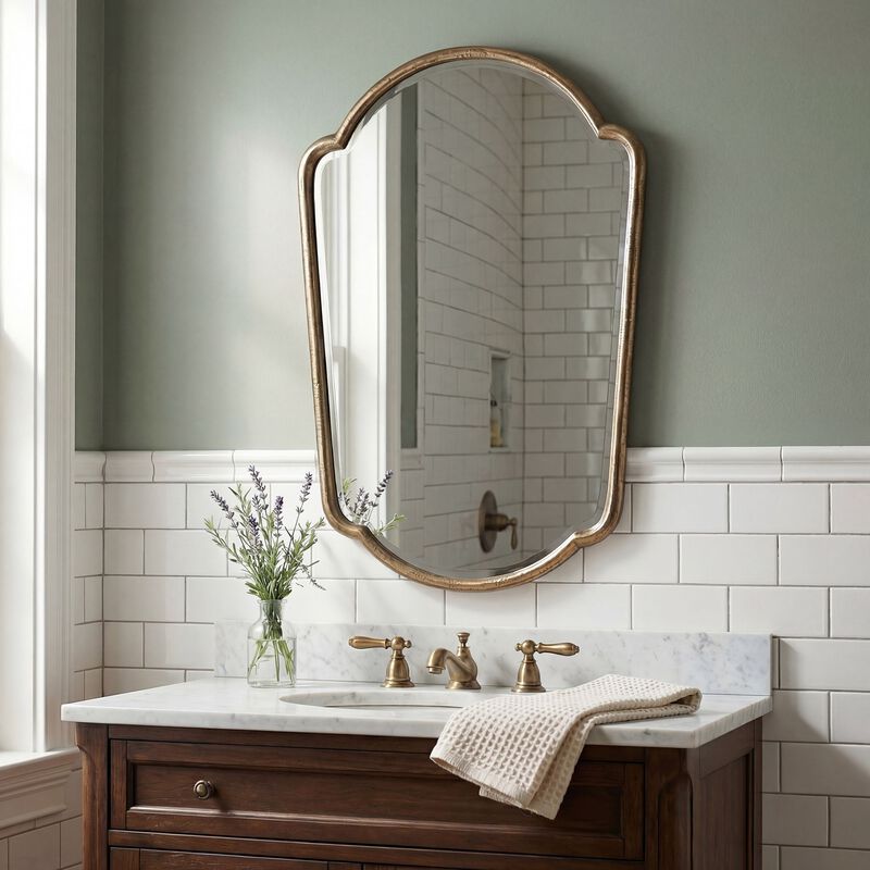 Naomi Medium Decorative Mirror by Uttermost