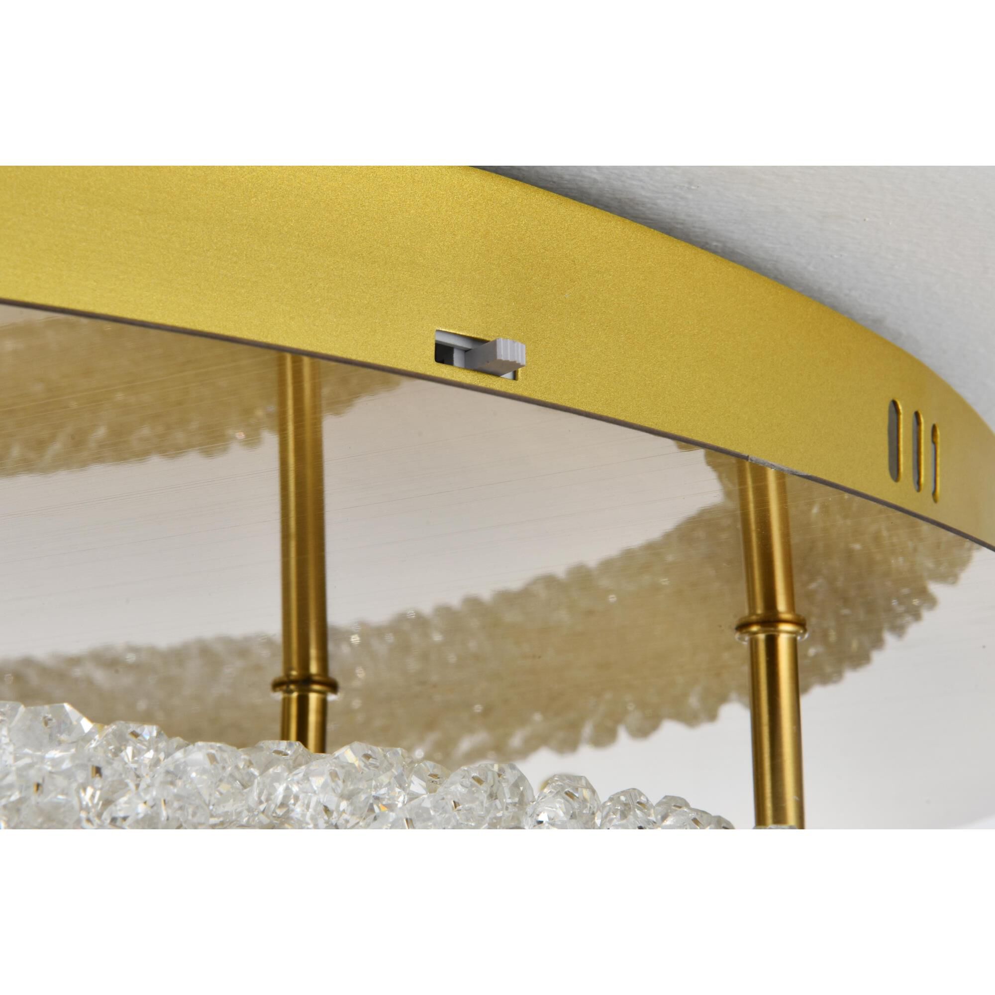 Bowen 30 Inch Flush Mount by Elegant Lighting