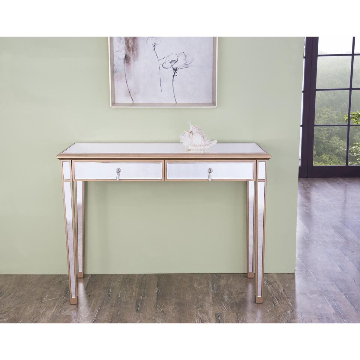 Contempo Desk by Elegant Decor